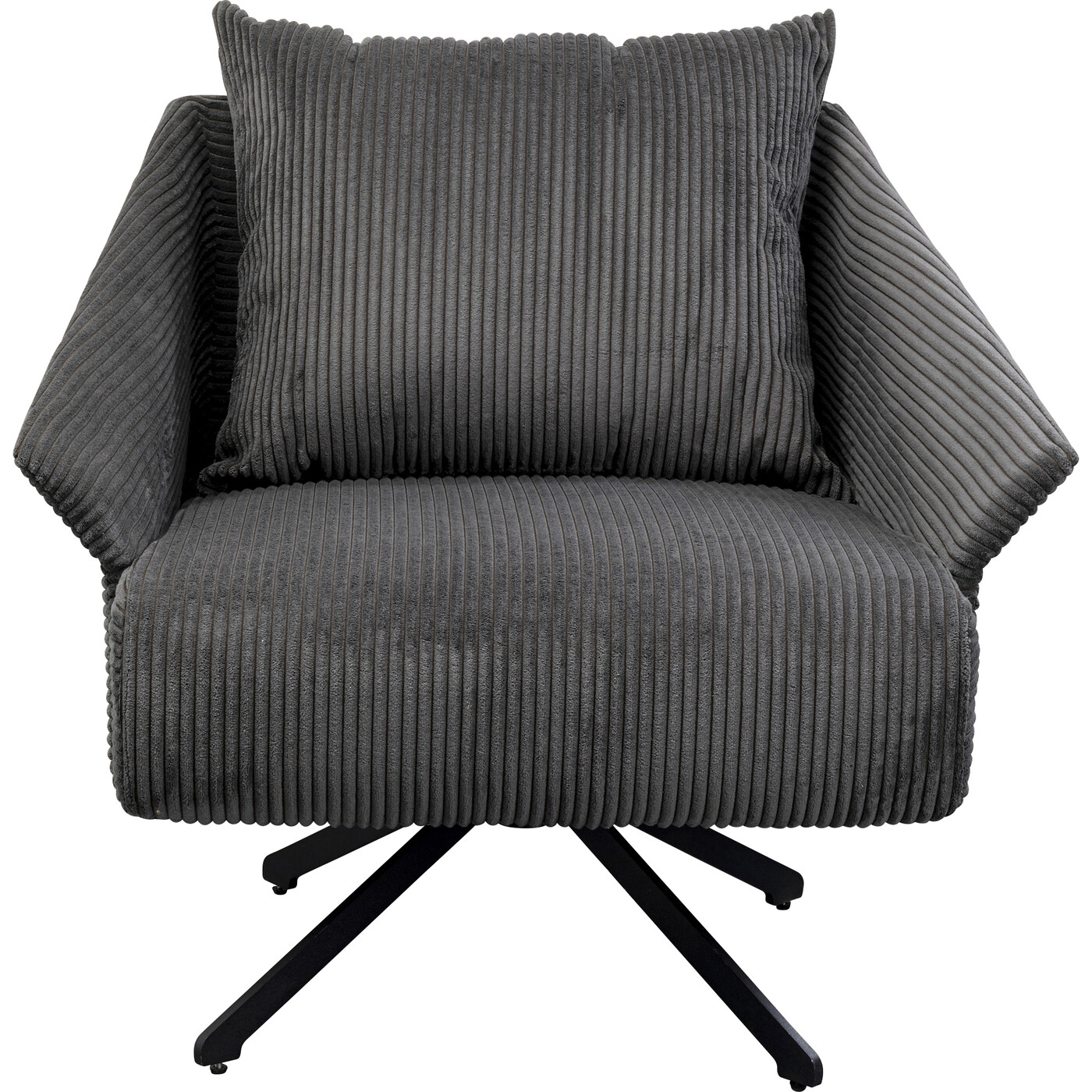 Кресло вращающееся Milo Grey от KARE Design