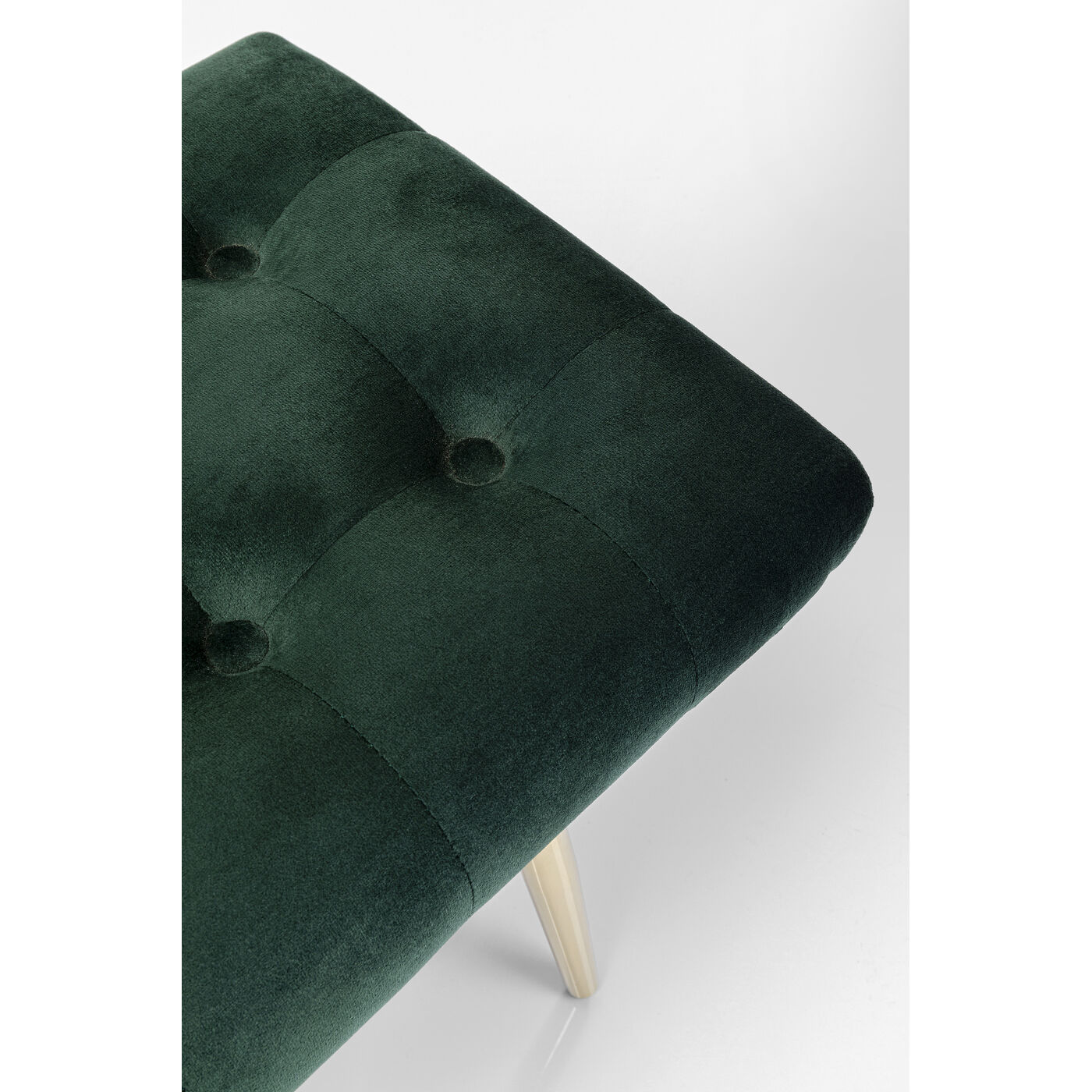 Скамья Dallas Velvet Green 110 см от KARE Design