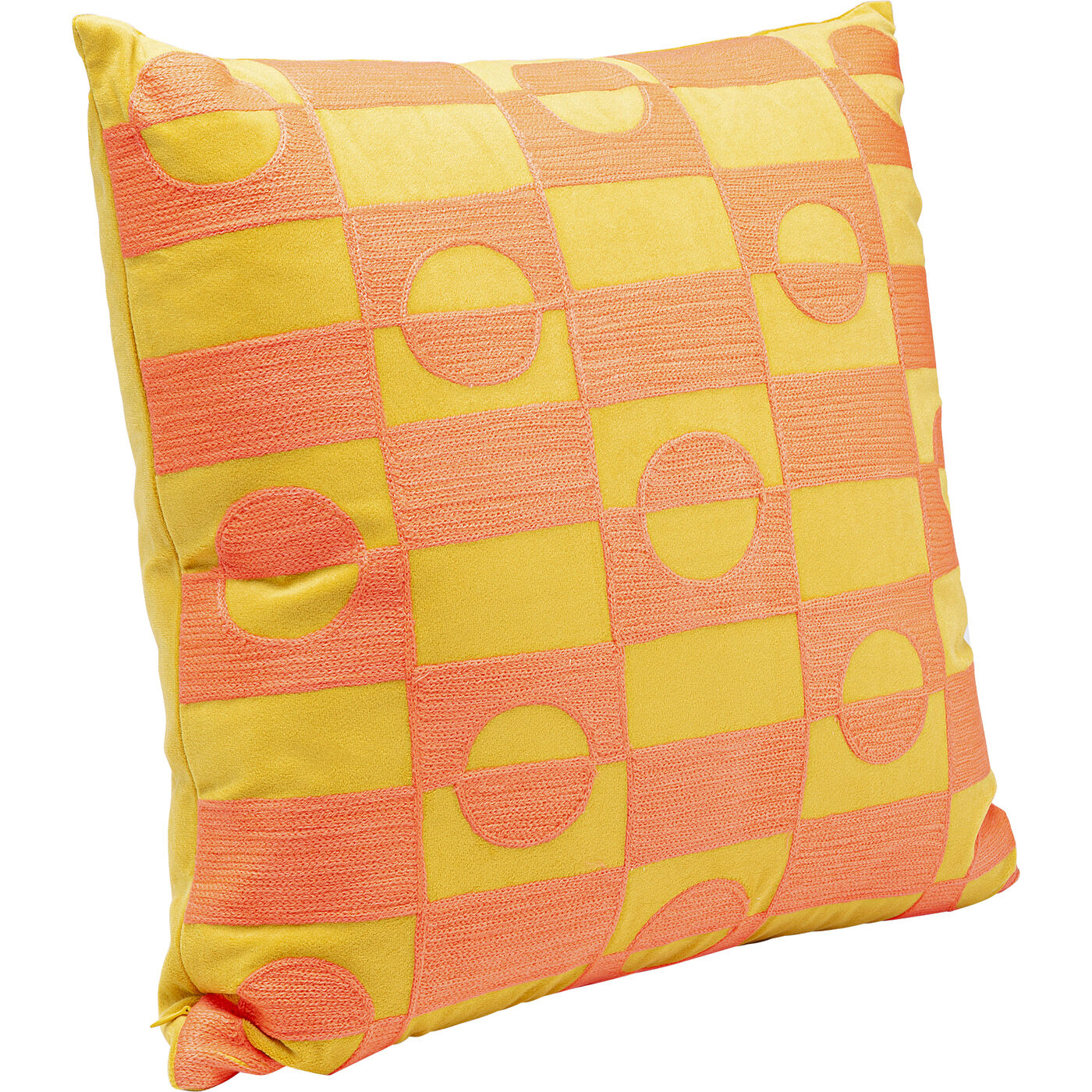 Подушка Phase «Фаза» 45x45 см, Оранжевый от KARE Design