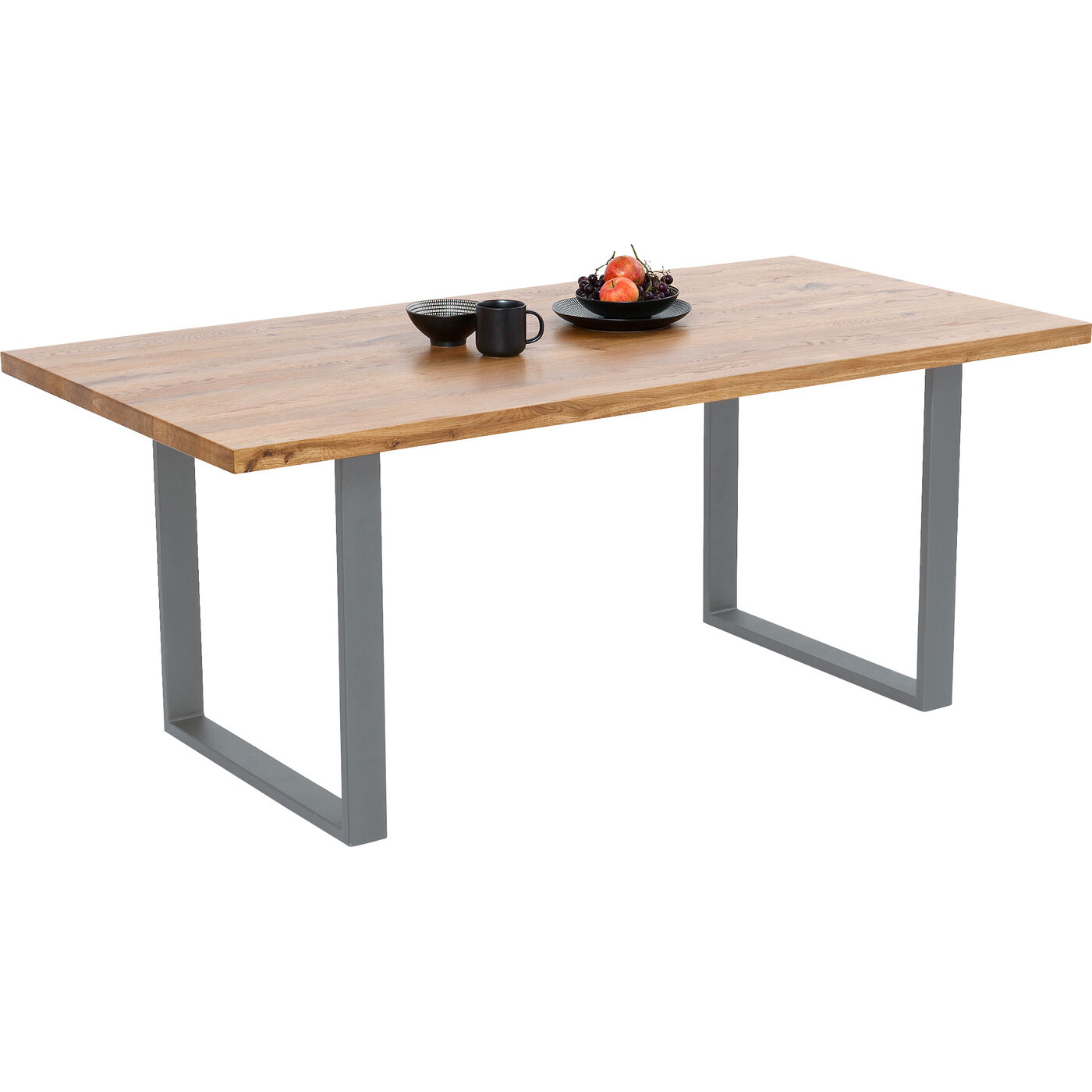 Стол Jackie Oak GK Crude Steel 200x100 см
