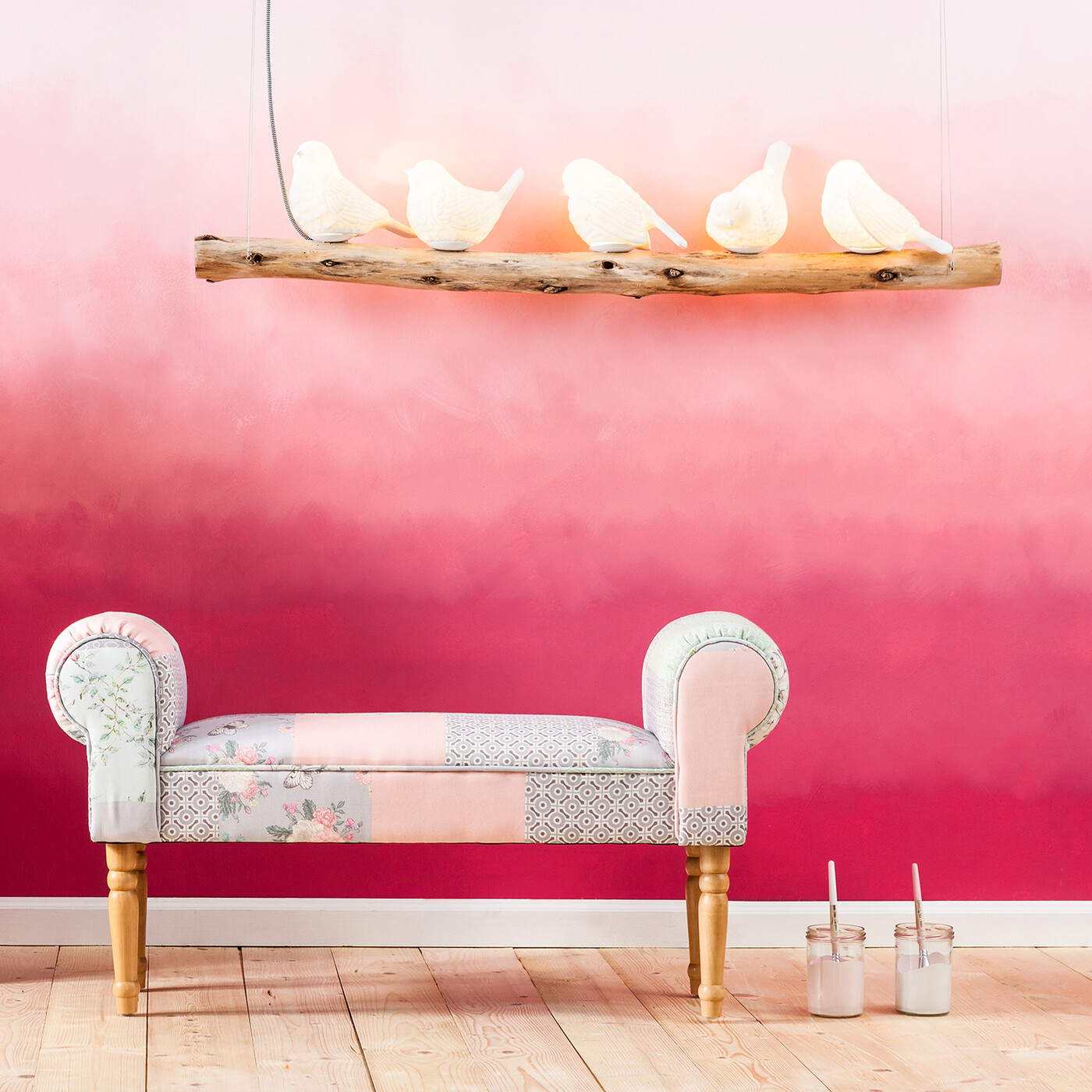 Светильник подвесной "Птички за обедом"Dining Birds от KARE Design