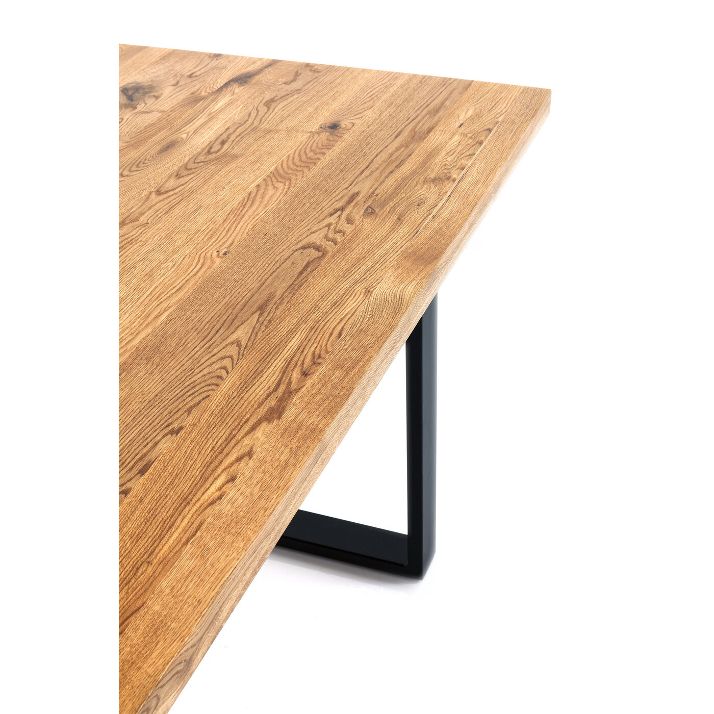 Стол Jackie Oak GK Chrome 180x90 см от KARE Design
