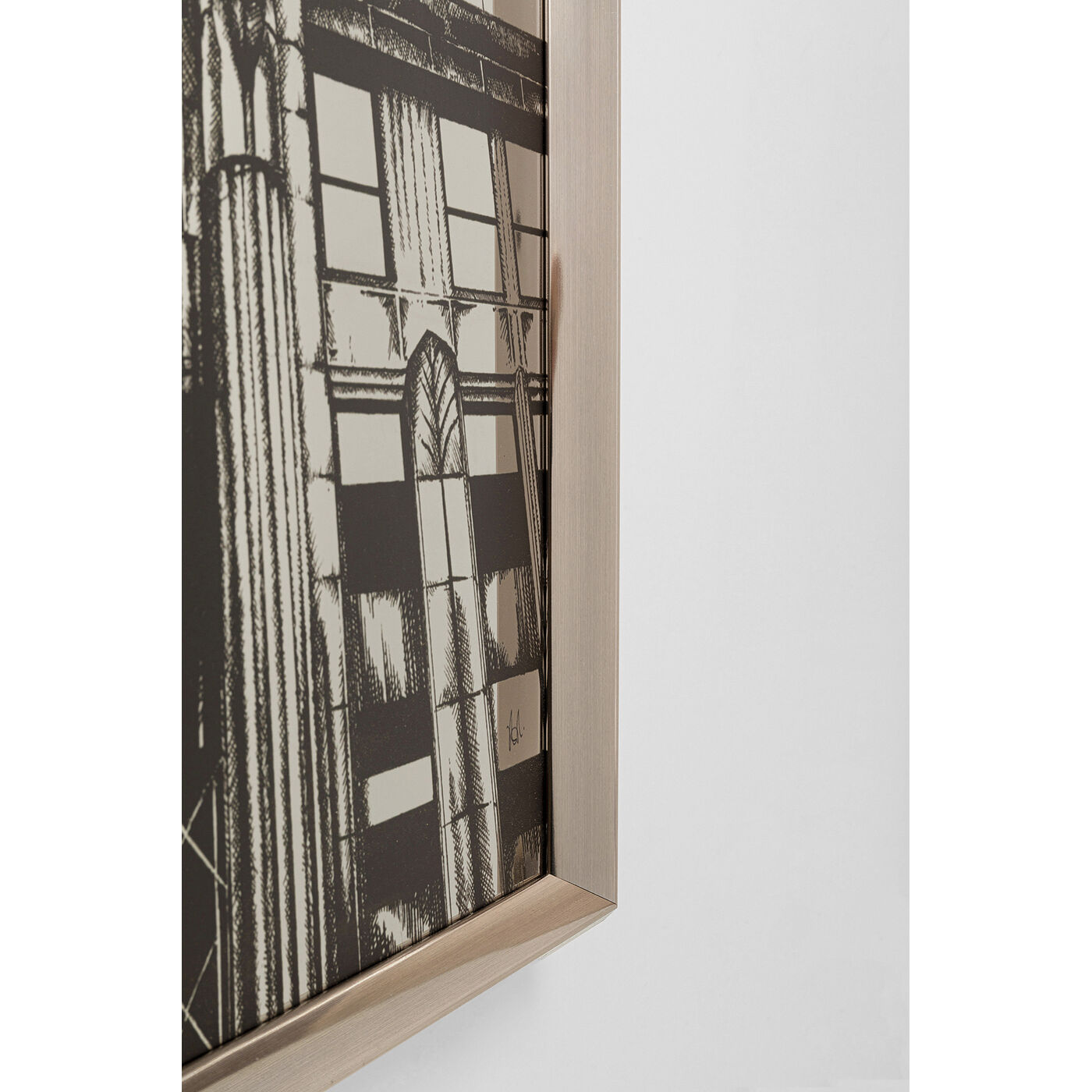 Картина в раме Empire State Mirror «Эмпайр Стейт Билдинг» 77x130 см