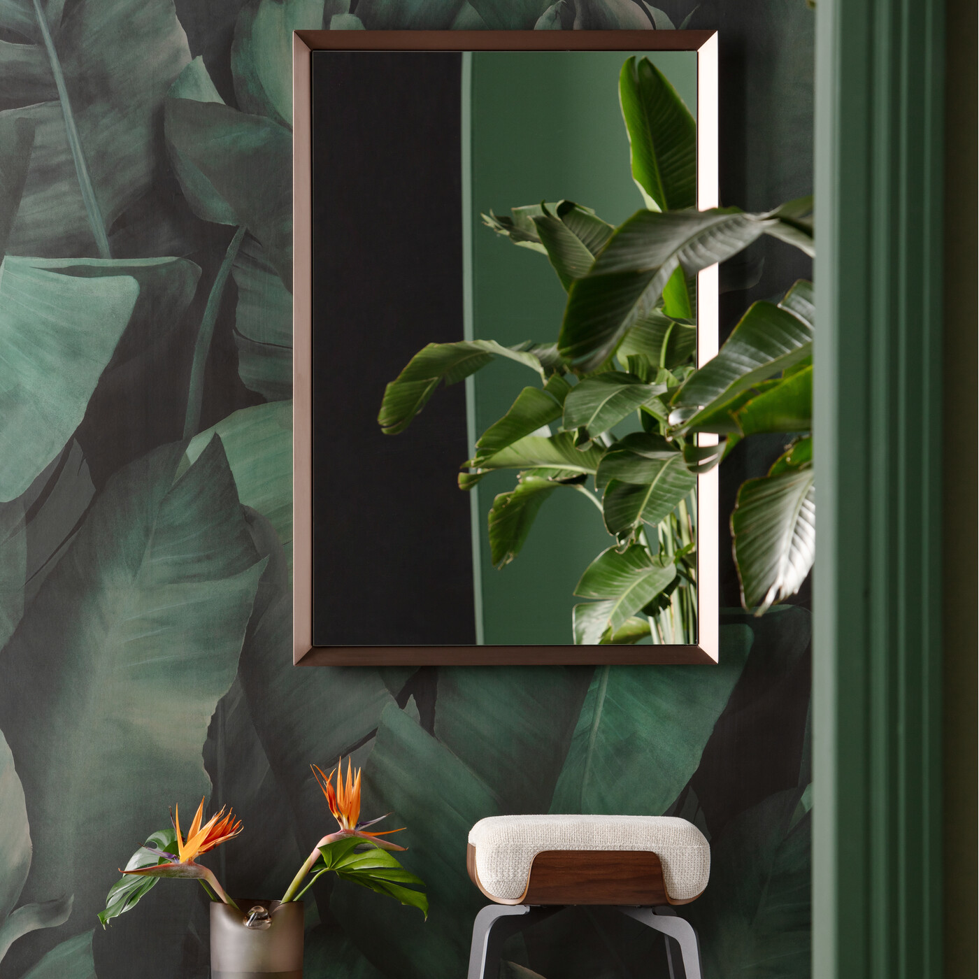 Зеркало Arezzo Coffee 80x120cm от KARE Design