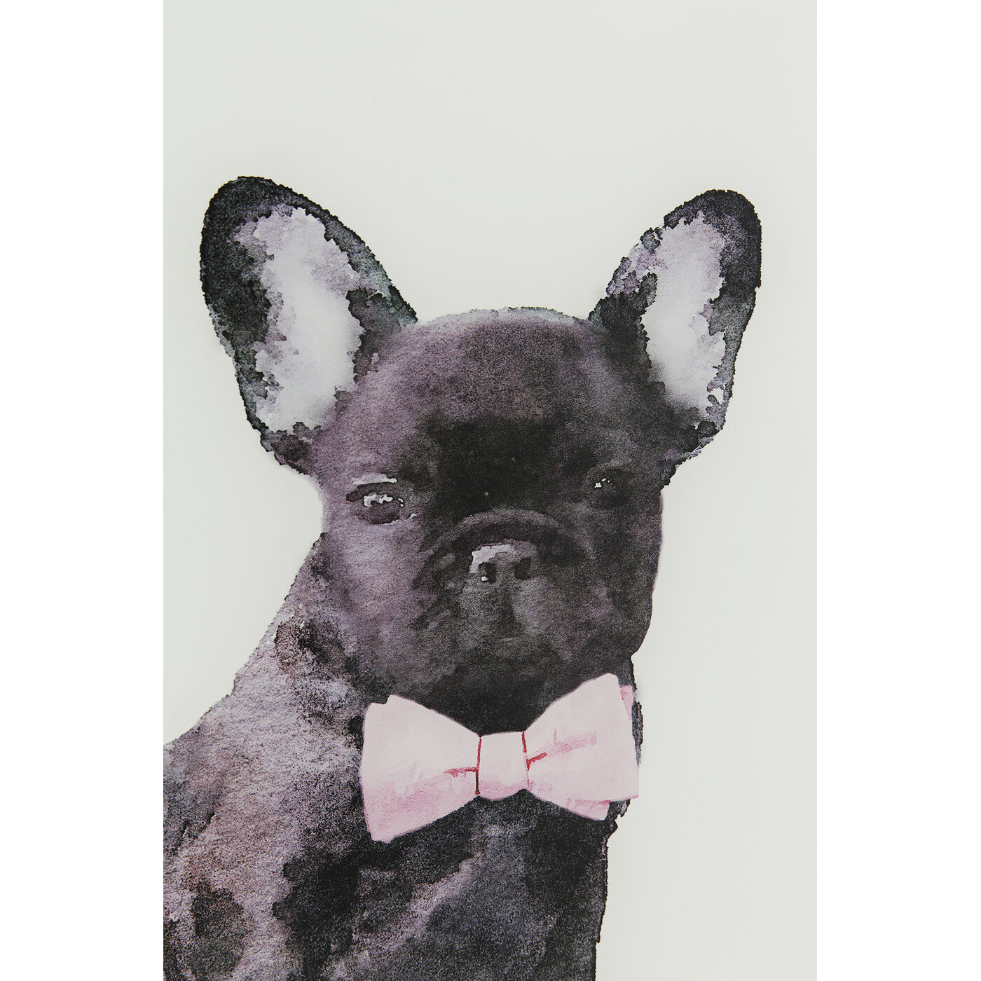 Картина стеклянная Fashion Dog «Модная собака» 80x60 см от KARE Design