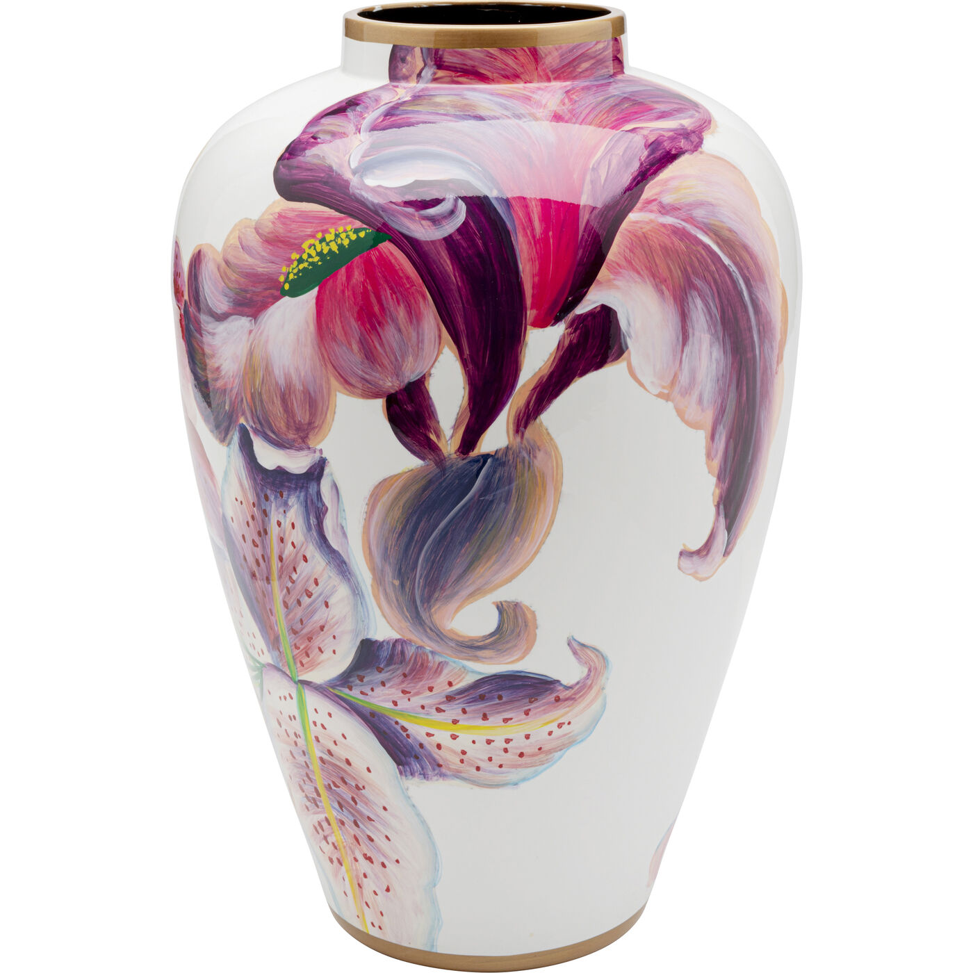 Ваза Lillies «Лилии» 37 см, Розовый от KARE Design