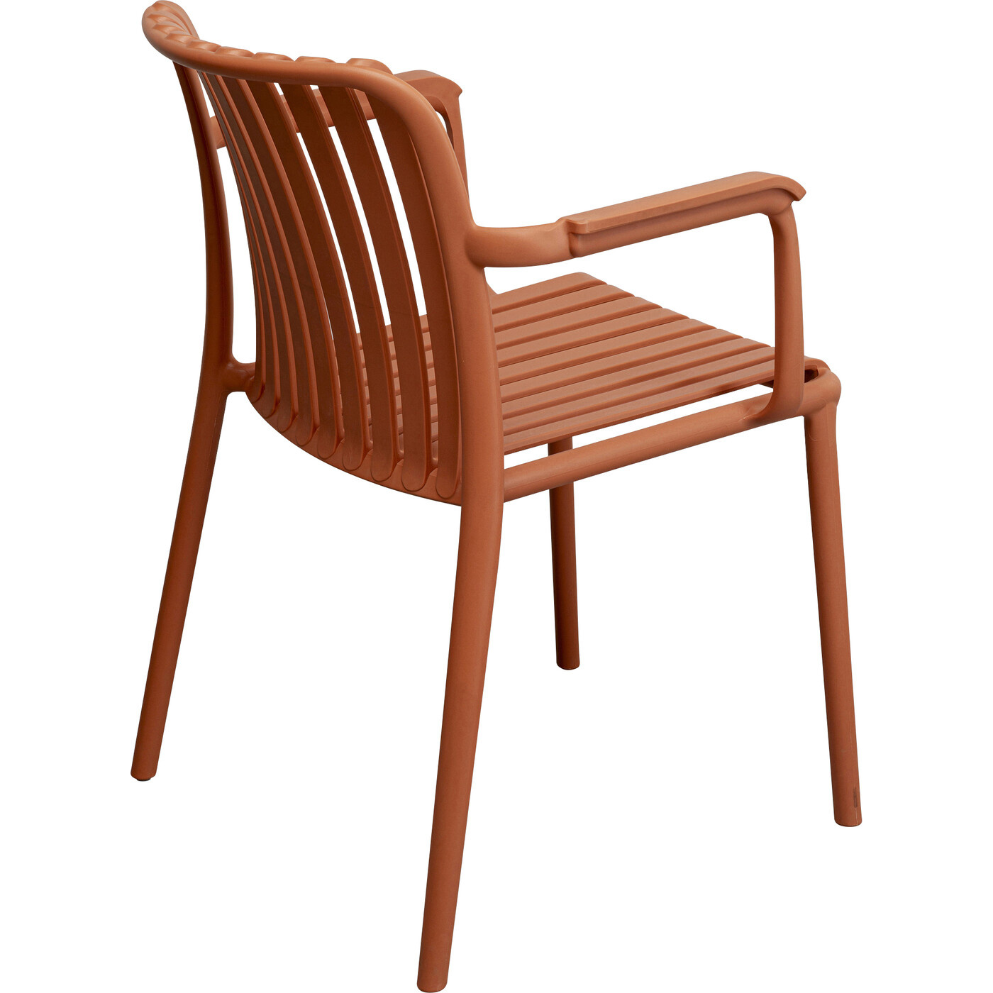 Стул с подлокотниками Porto Santo Terracotta от KARE Design