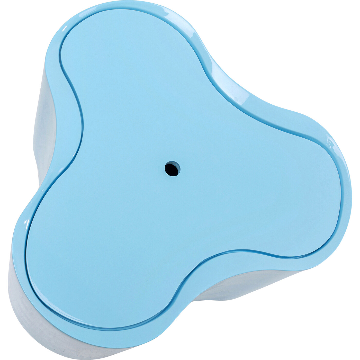 Стол приставной KARE x Karim Rashid Lotus Light Blue 35 см от KARE Design