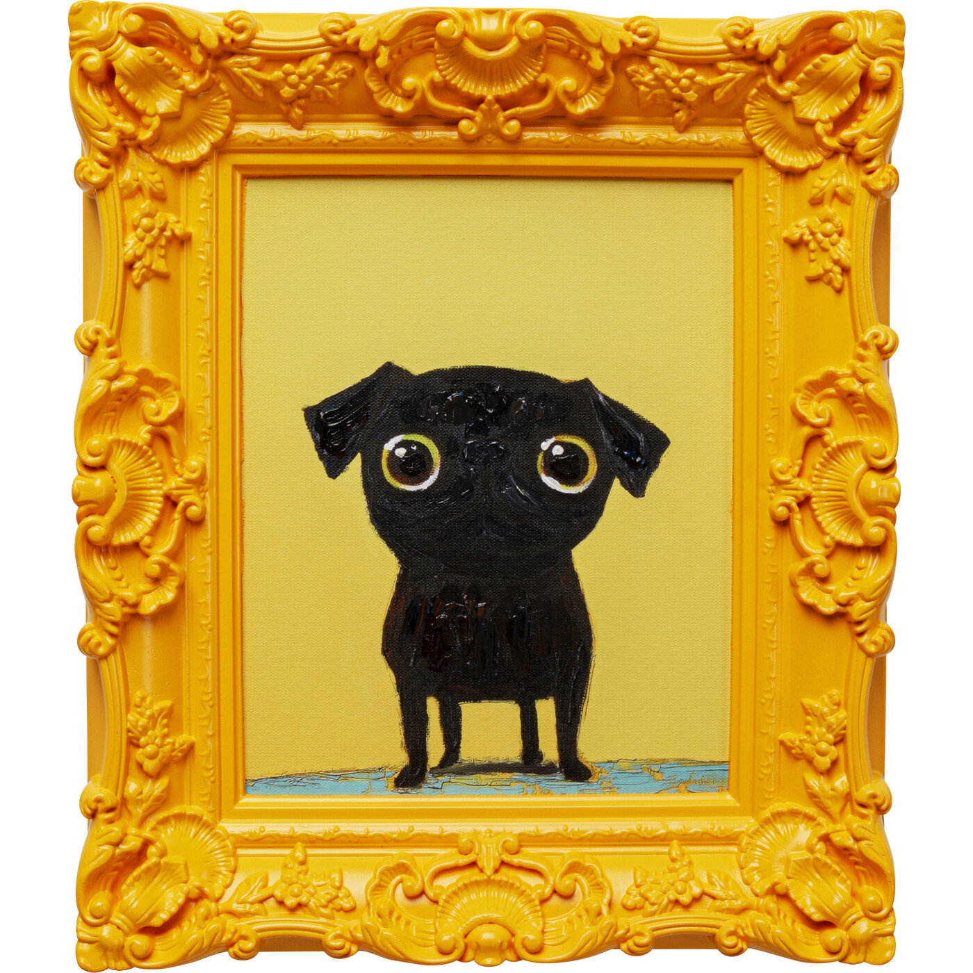 Картина в раме Sweet Dog Eyes «Собака» 30x35 см от KARE Design