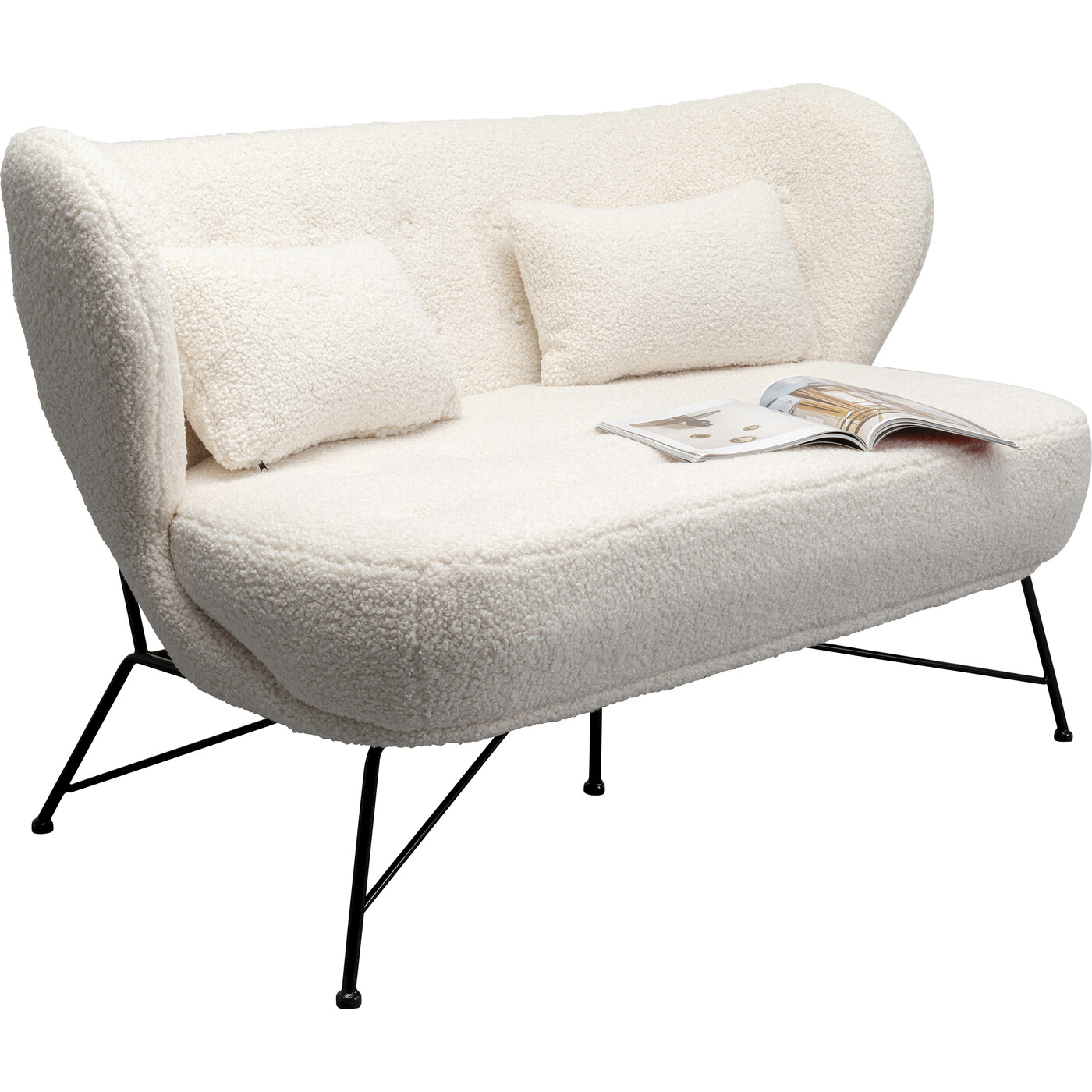 Диван двухместный Jacky Boucle 139 см от KARE Design