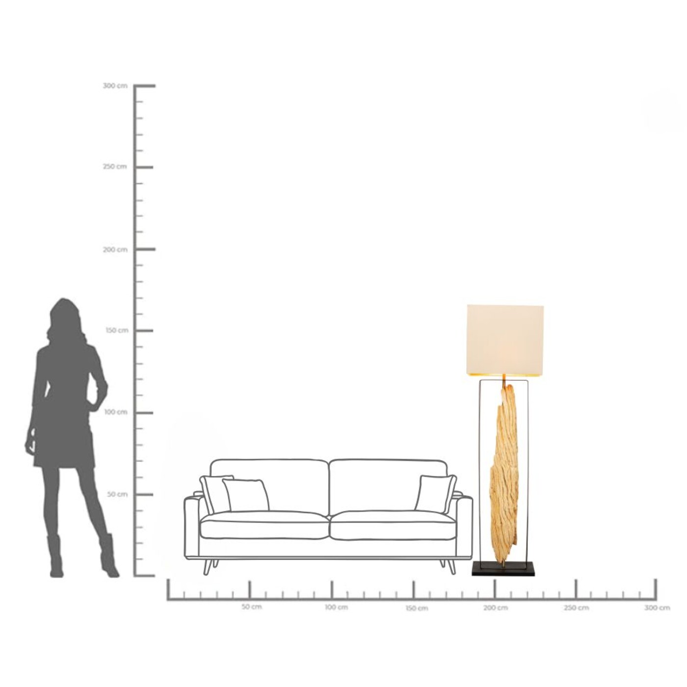 Светильник напольный Lamp Nature Stem от KARE Design