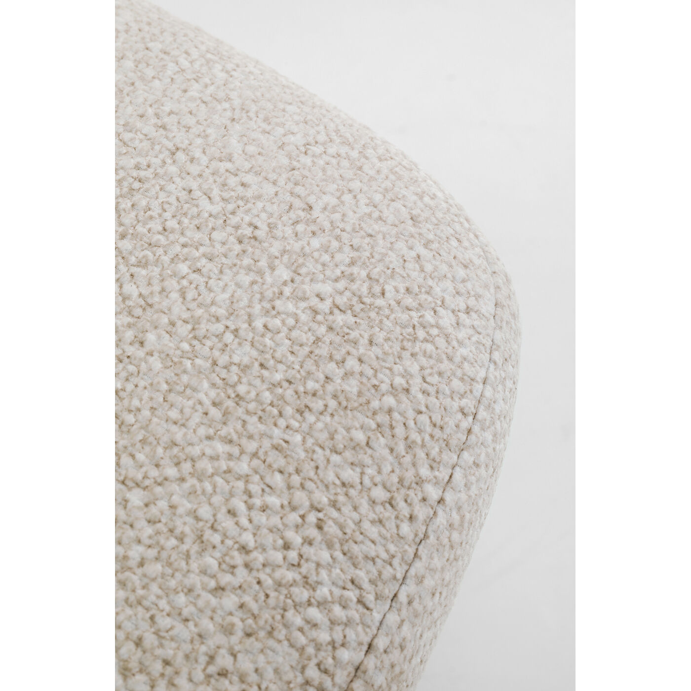 Кресло вращающееся + пуф Jules Cream от KARE Design
