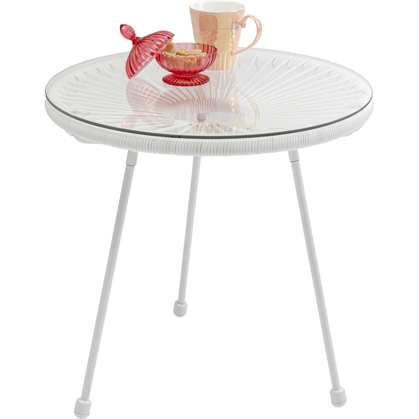 Стол приставной Acapulco White от KARE Design