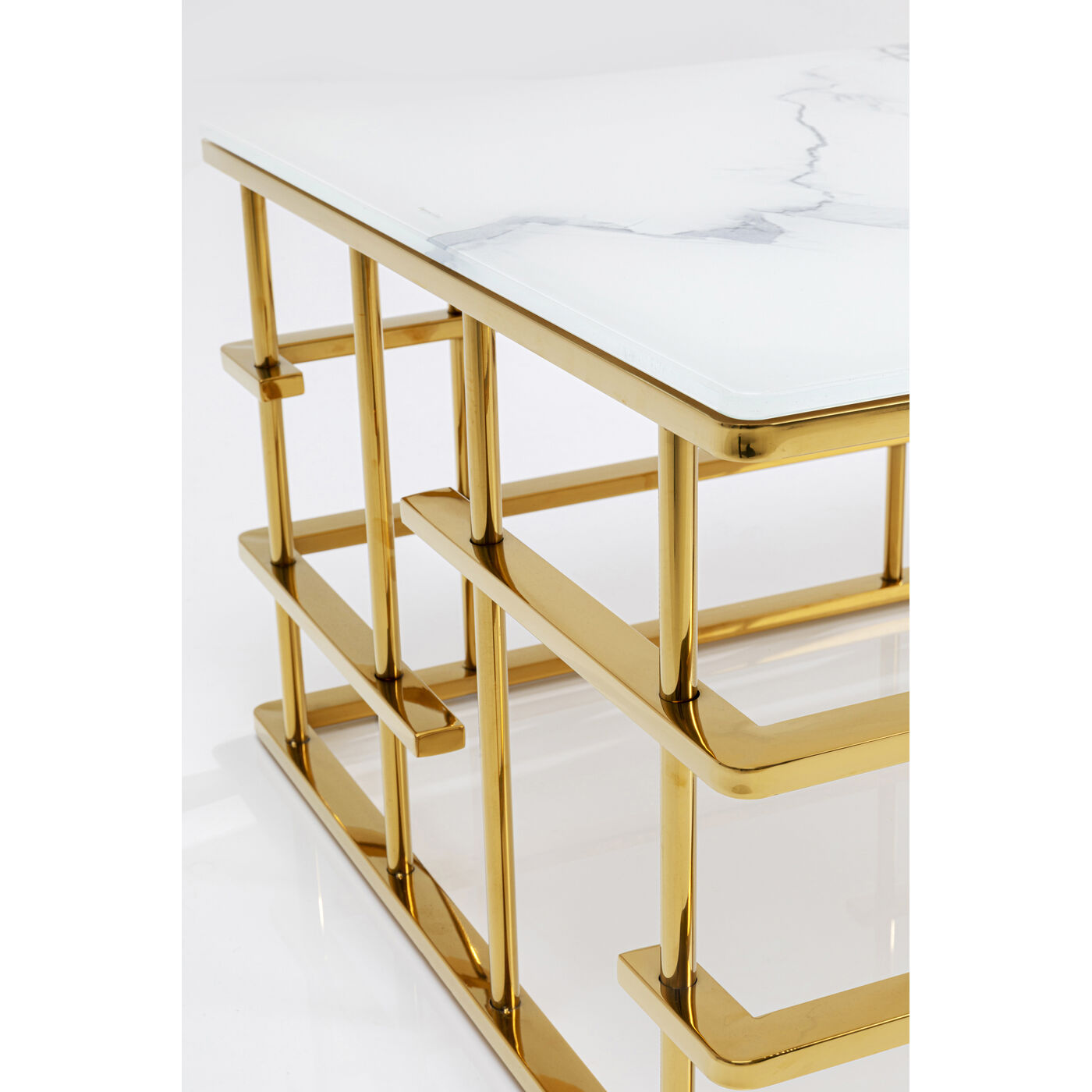 Стол кофейный Rome Gold 130x70 см от KARE Design