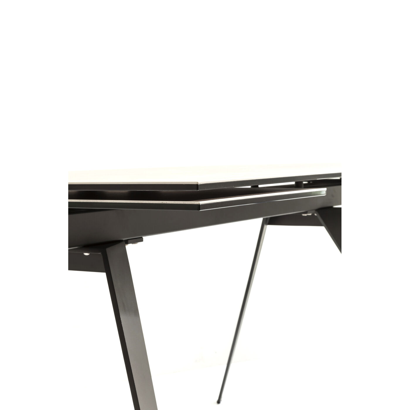 Стол раздвижной Amsterdam Dark160(40+40)x90 см от KARE Design