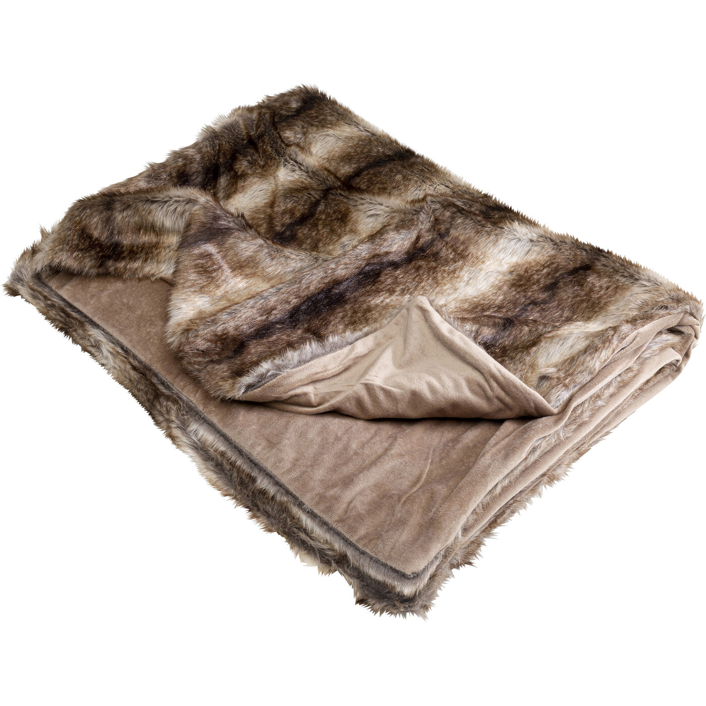 Покрывало Fur Stripes 140x200 см от KARE Design