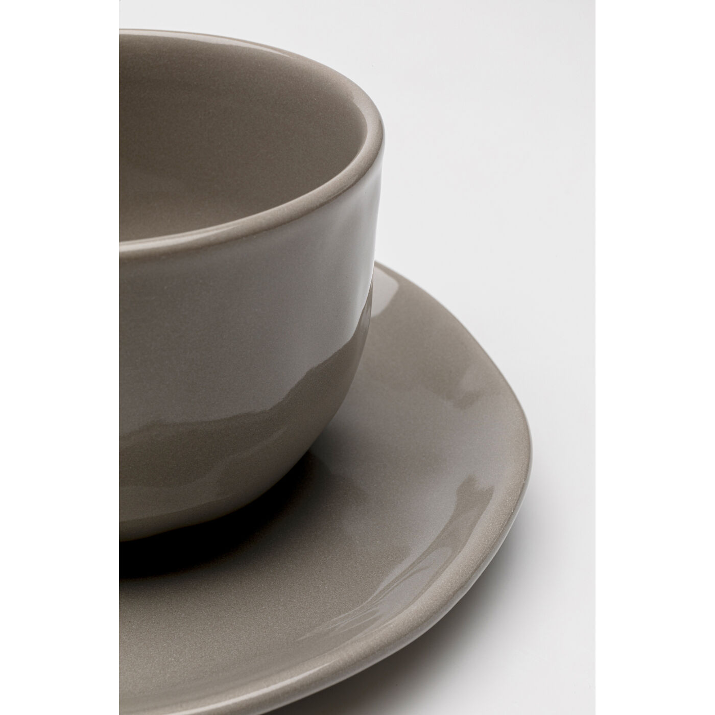 Чашка кофейная Organic «Органик» (набор из 2 шт.), Серый от KARE Design