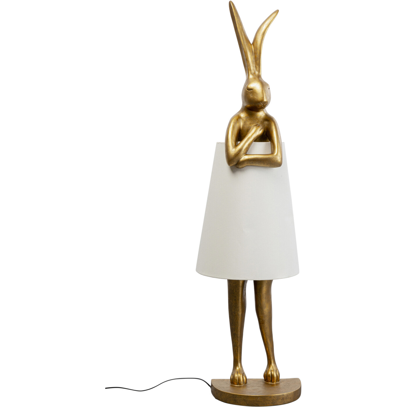Светильник напольный Animal Rabbit Gold/White 150 см от KARE Design