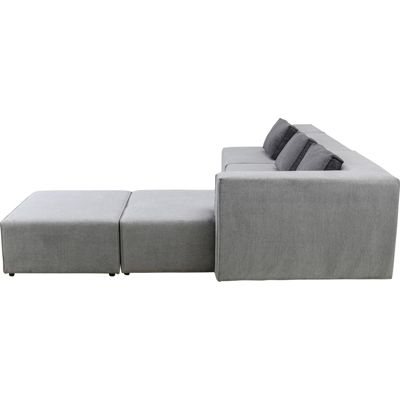 Угловой диван Infinity Atlanta Grey 357 см от KARE Design