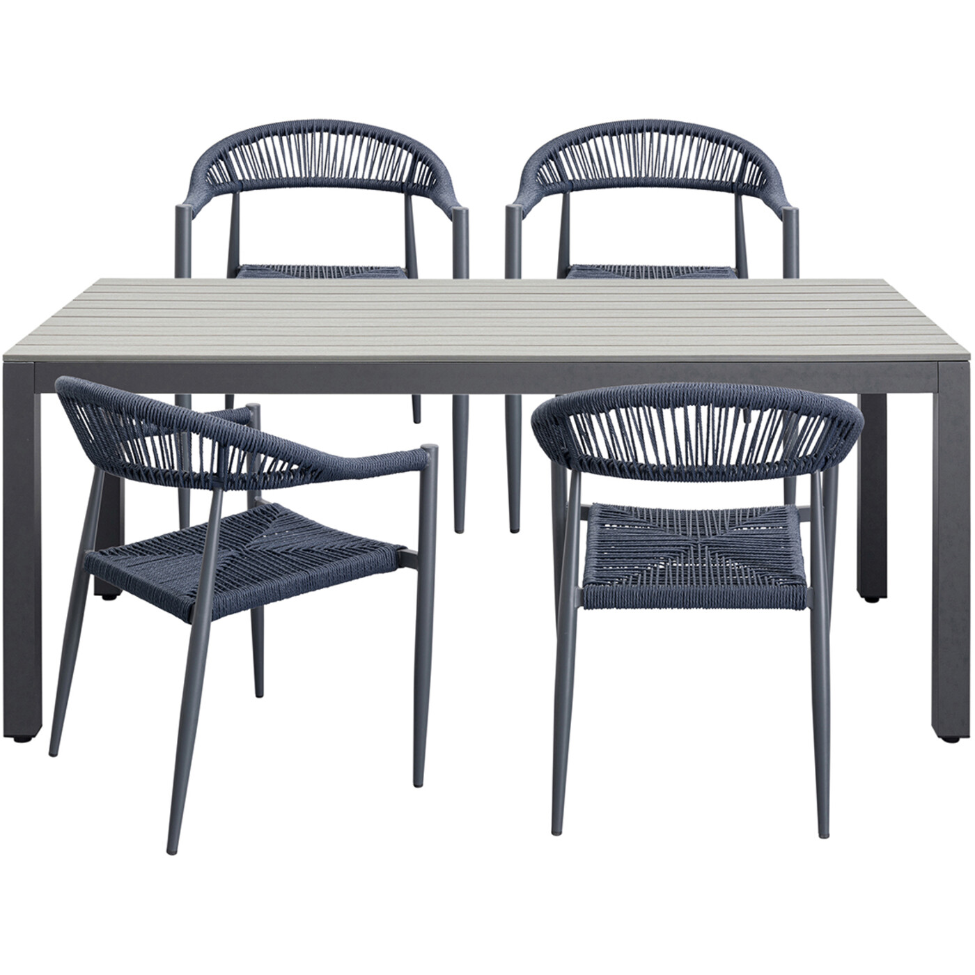Стол Sorrento Grey 180x90см от KARE Design
