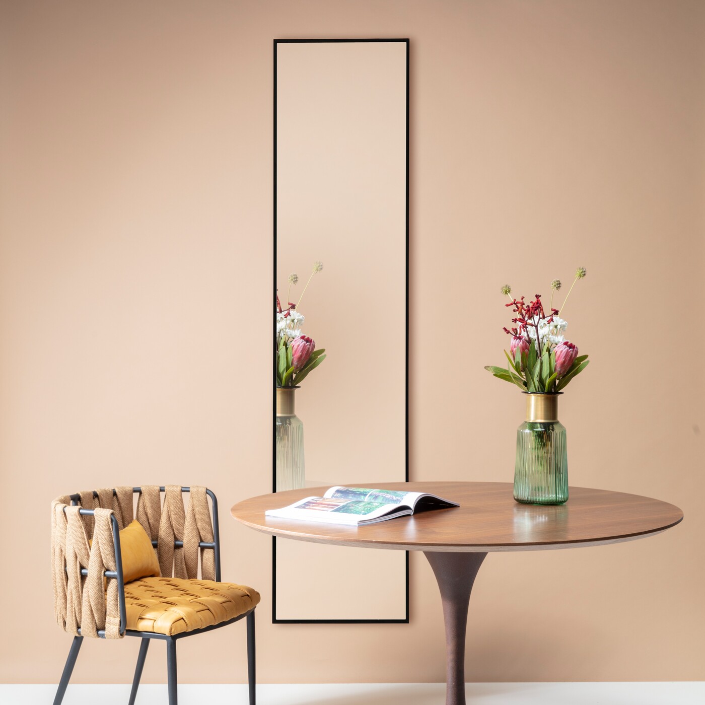 Зеркало Bella MO 180x30 см от KARE Design