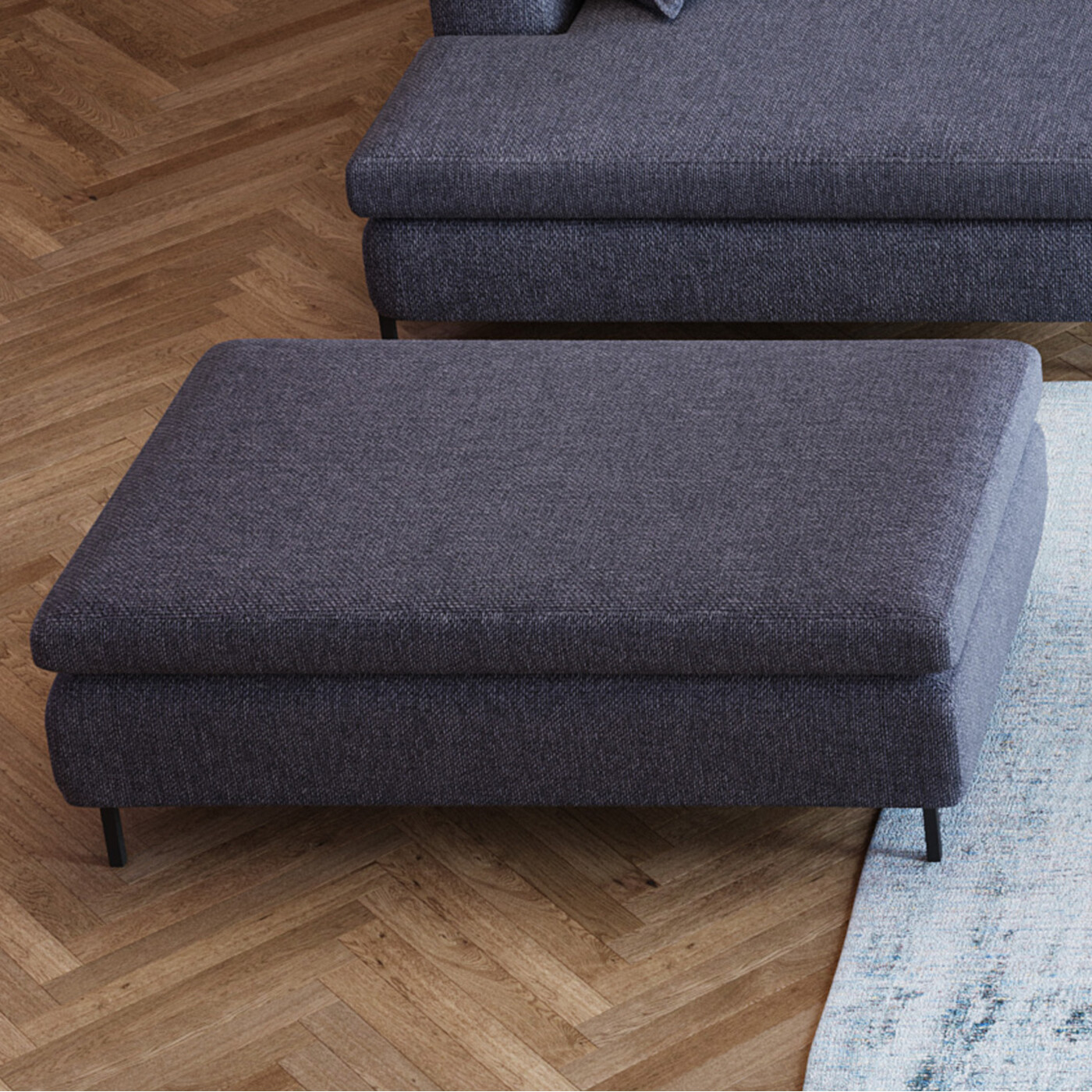 Пуф Gianni Grey от KARE Design