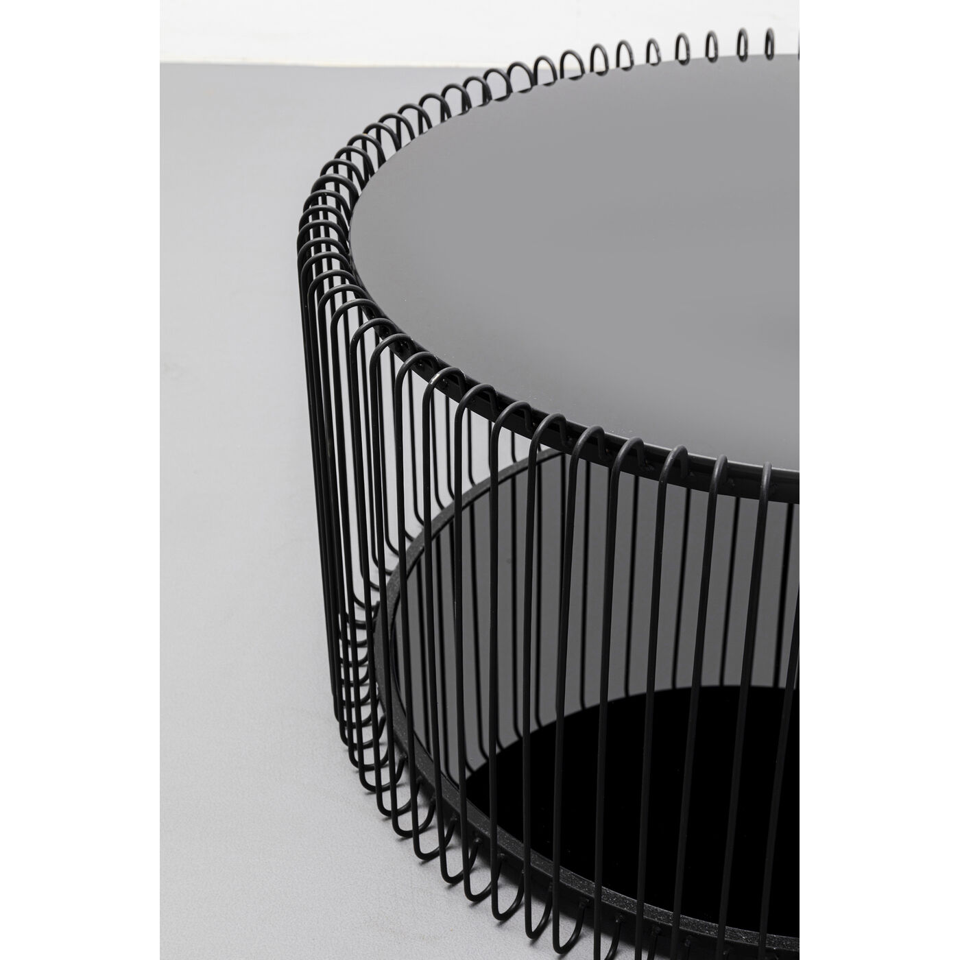 Стол кофейный Wire Cut Out Black (2 шт) от KARE Design