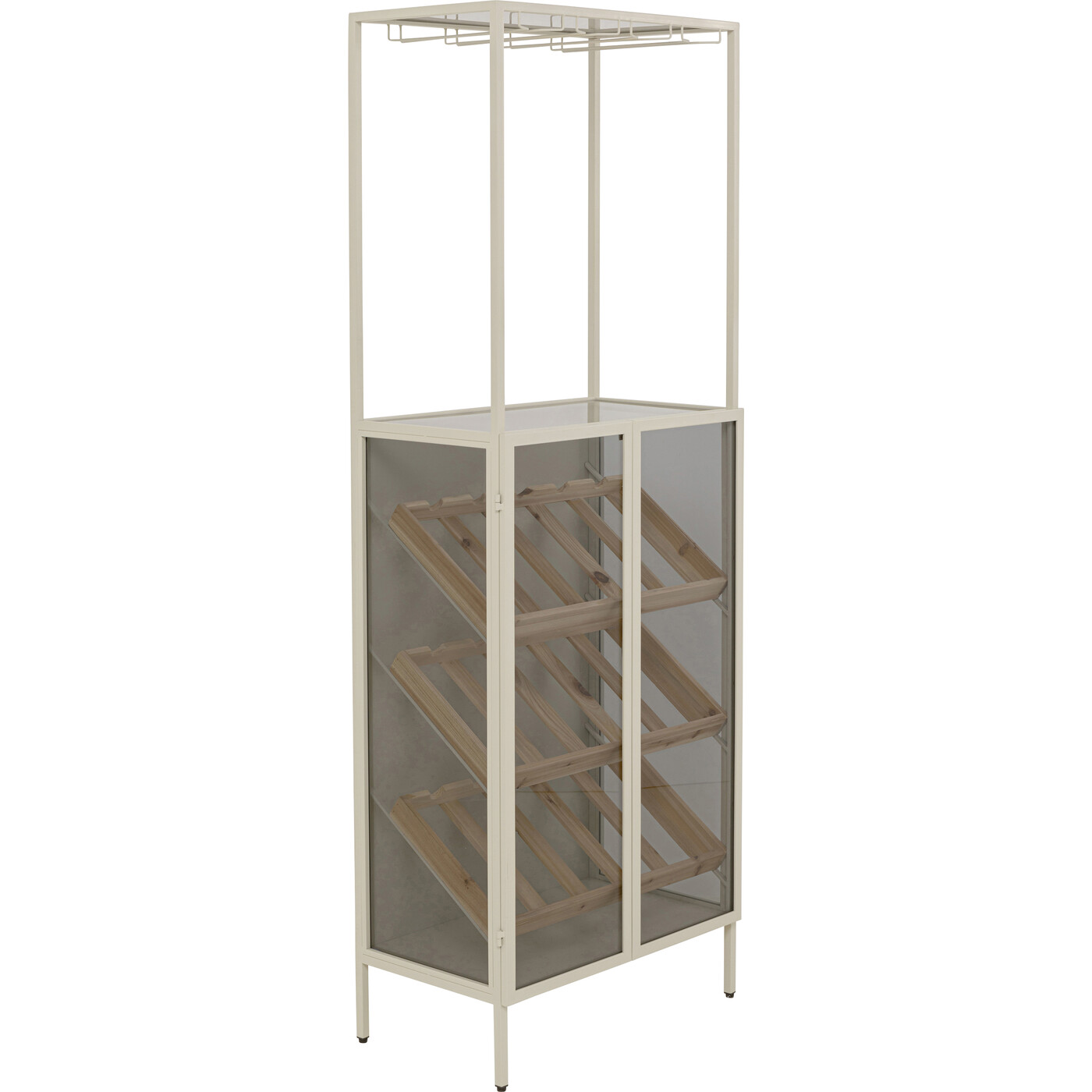 Винная полка Lisboa Bar White 60x170cm от KARE Design