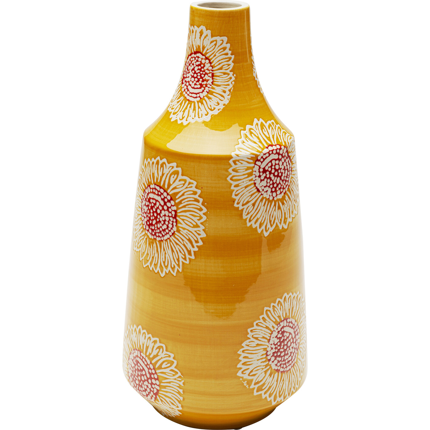 Ваза Big Bloom «Большое цветение» 38 см, Жёлтый от KARE Design