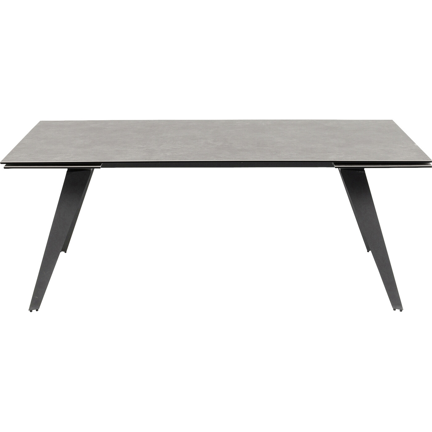 Стол раздвижной Amsterdam Dark 200(45+45)x100 см от KARE Design