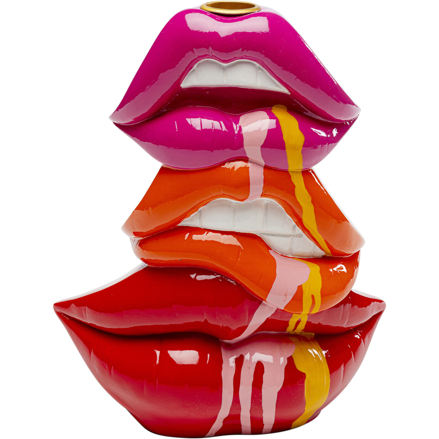 Подсвечник Lips «Губы» 17 см от KARE Design
