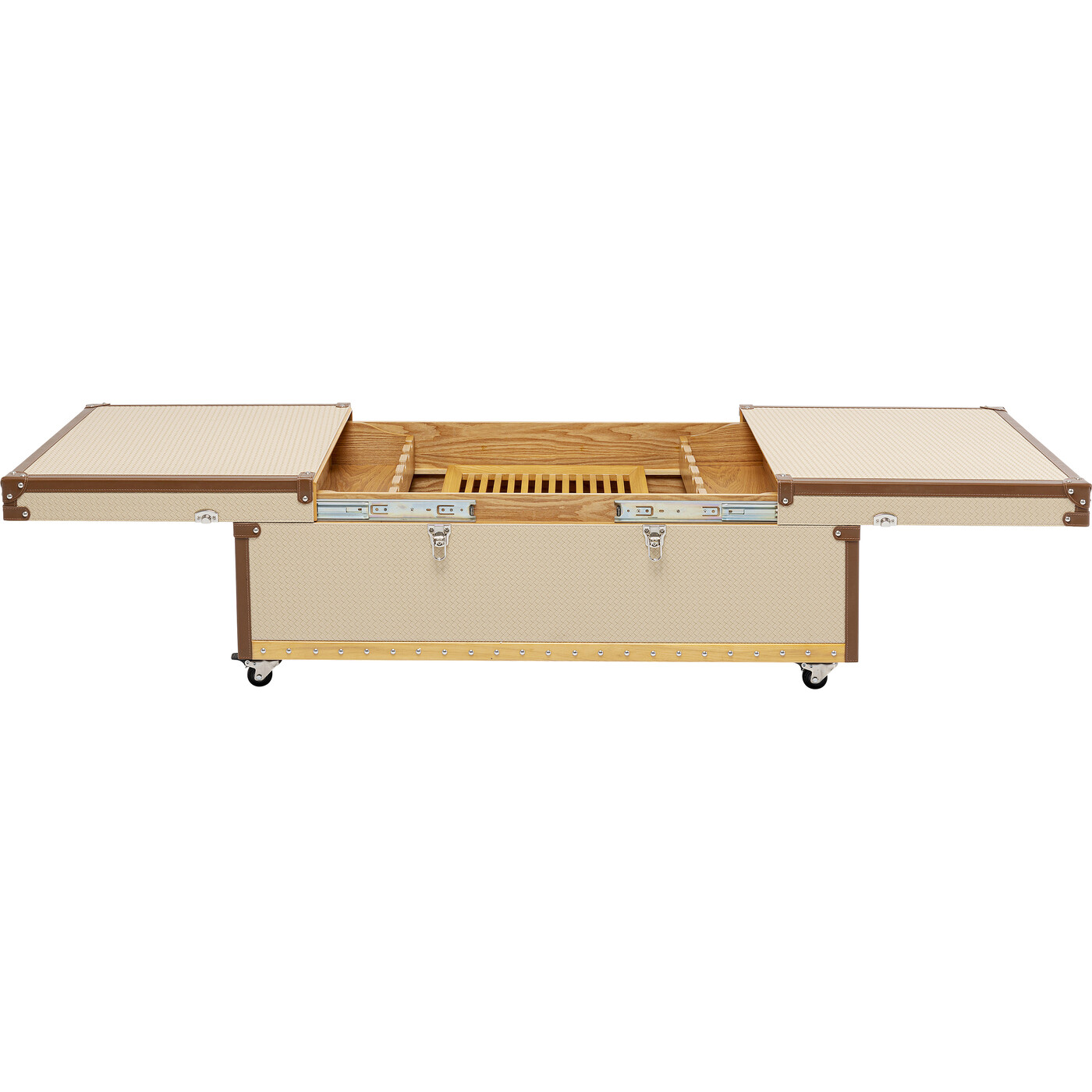 Стол кофейный с баром Globetrotter 120x75 см от KARE Design