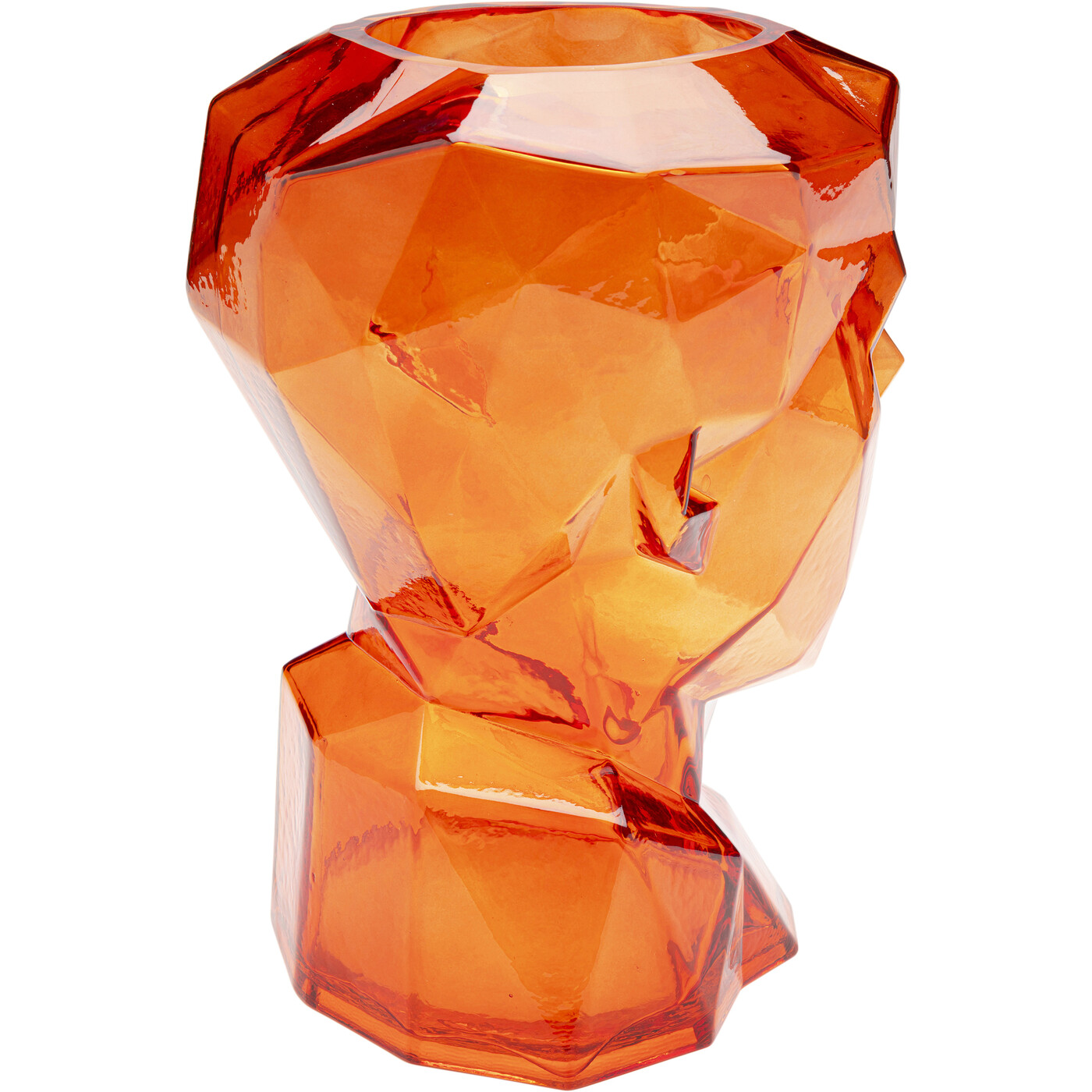 Ваза Prisma Face Orange 30 см от KARE Design