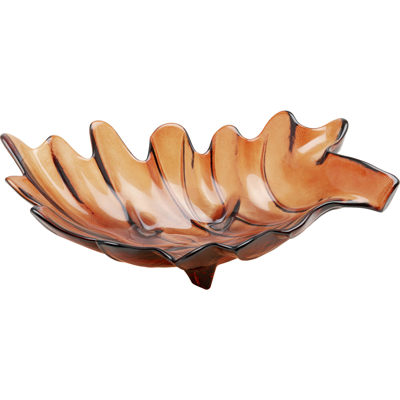 Миска декоративная Leaf «Лист» 11 см, Красный от KARE Design