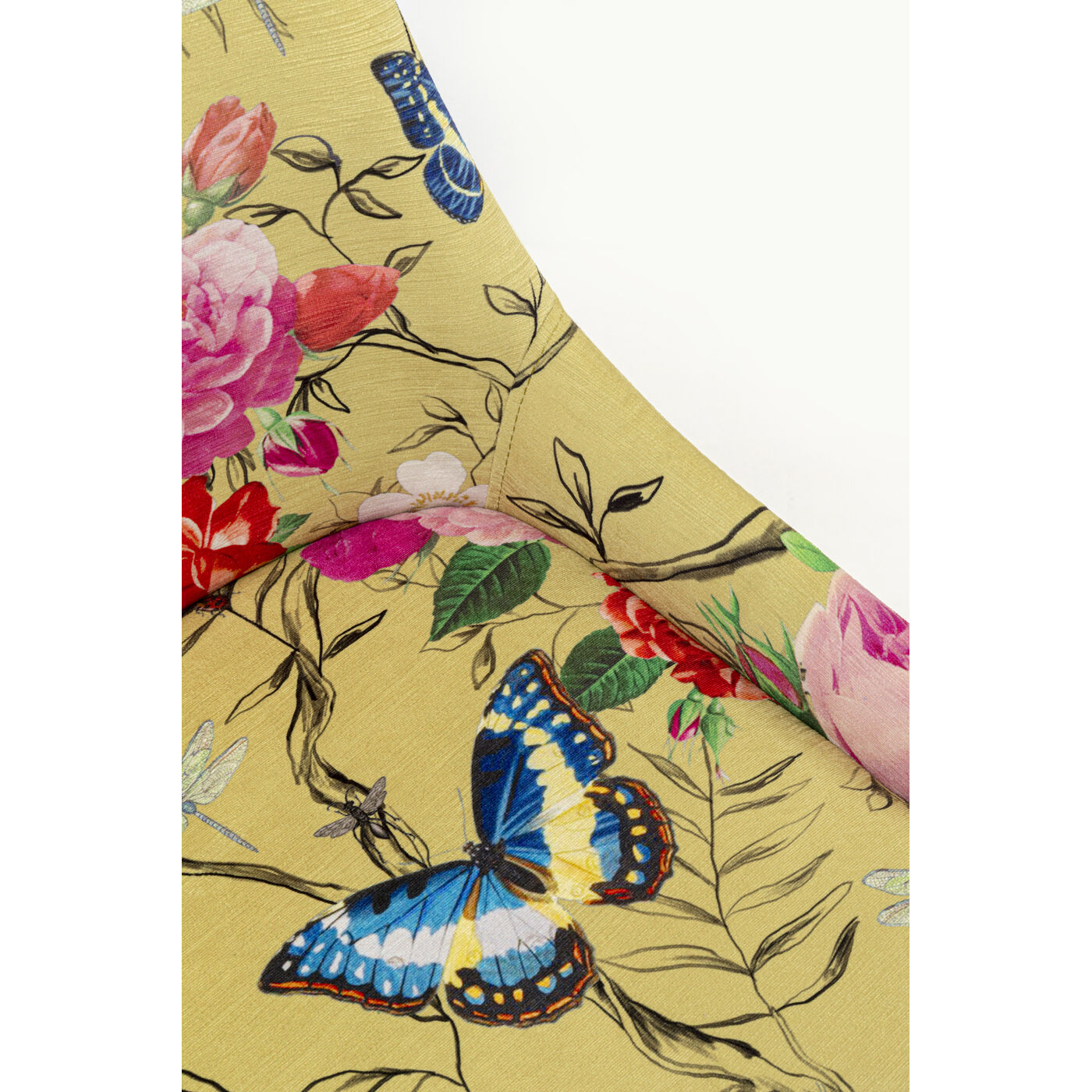 Стул East Side Flower Fever Yellow от KARE Design