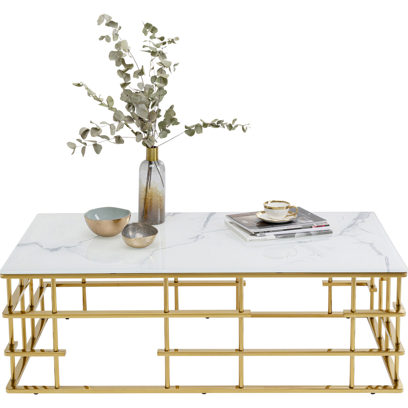 Стол кофейный Rome Gold 130x70 см от KARE Design