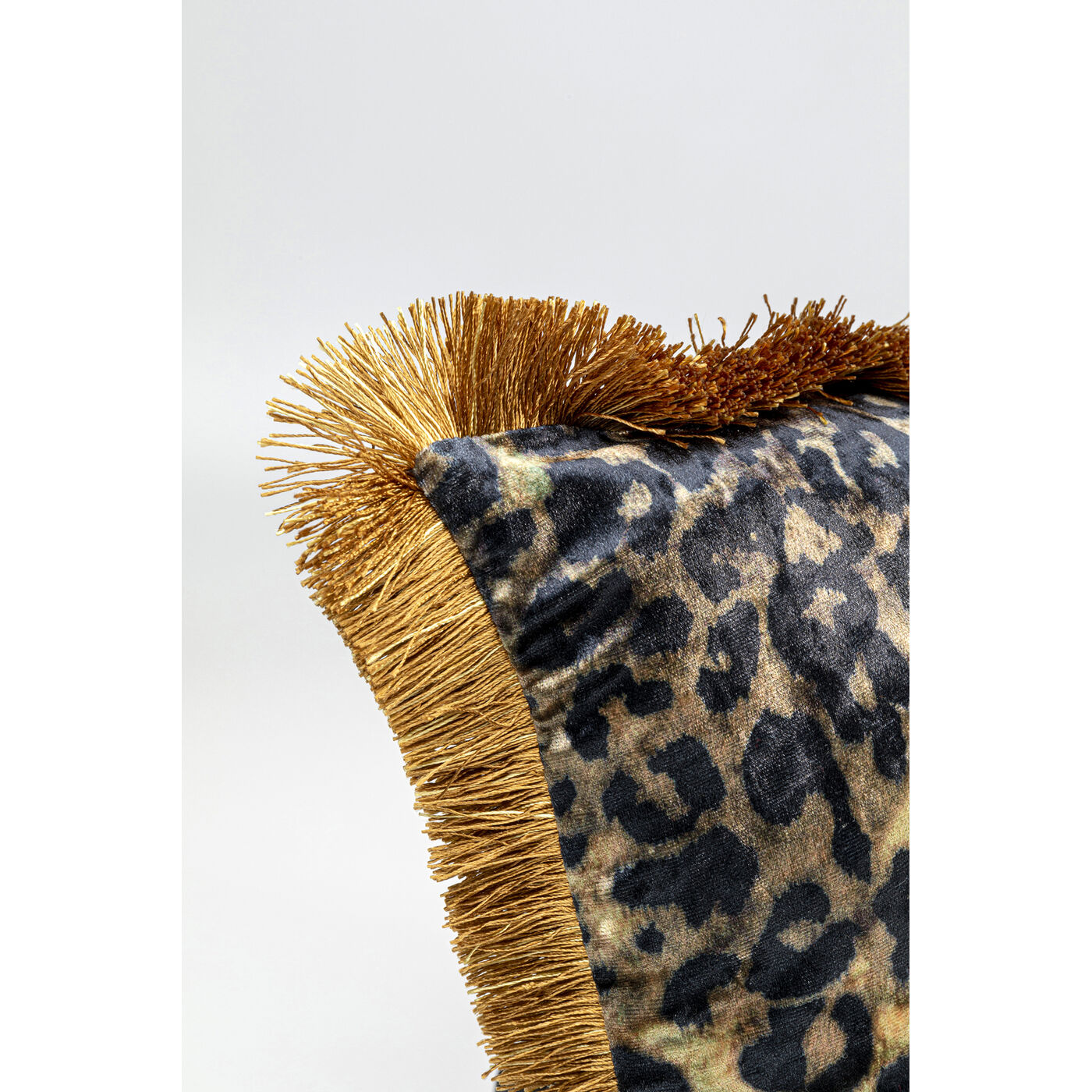Подушка Leo Fringe «Лео с бахромой» 45x45 см от KARE Design