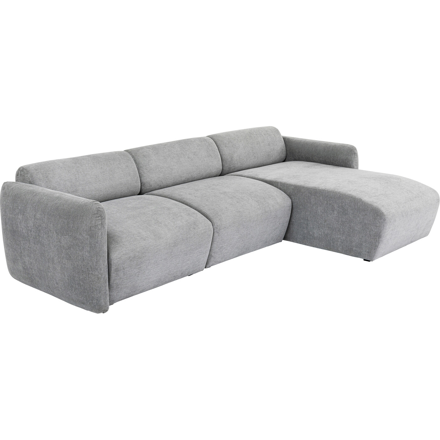 Диван правосторонний угловой Lucca Grey Right 255 см от KARE Design