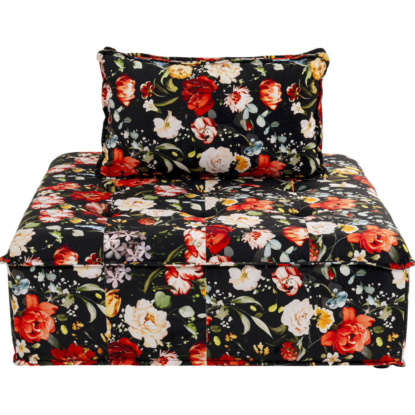 Элемент дивана Portofino Flowers Black от KARE Design