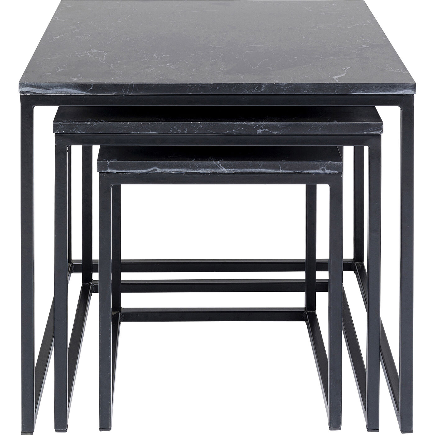 Стол приставной Key West Marble Black (3 шт) от KARE Design