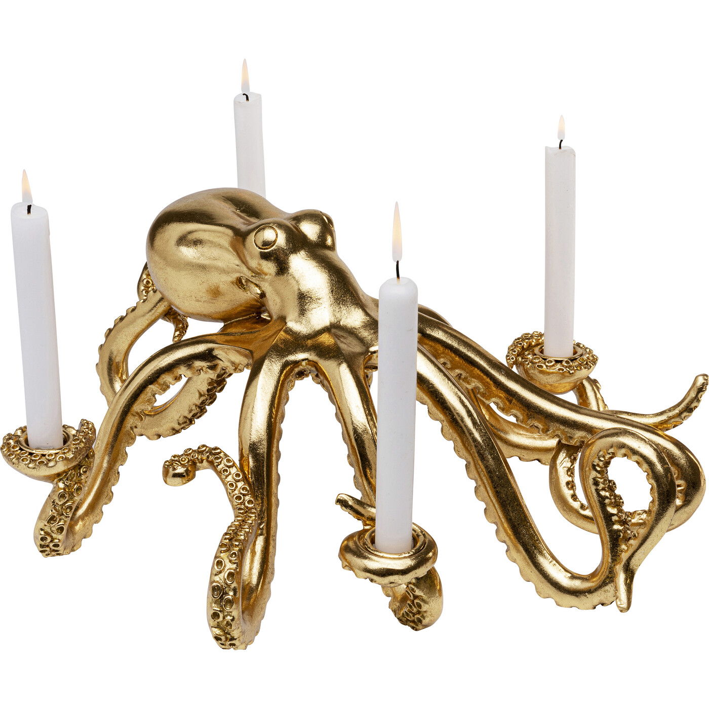 Фигура декоративная Octopus «Осьминог» 49 см, Золотой от KARE Design