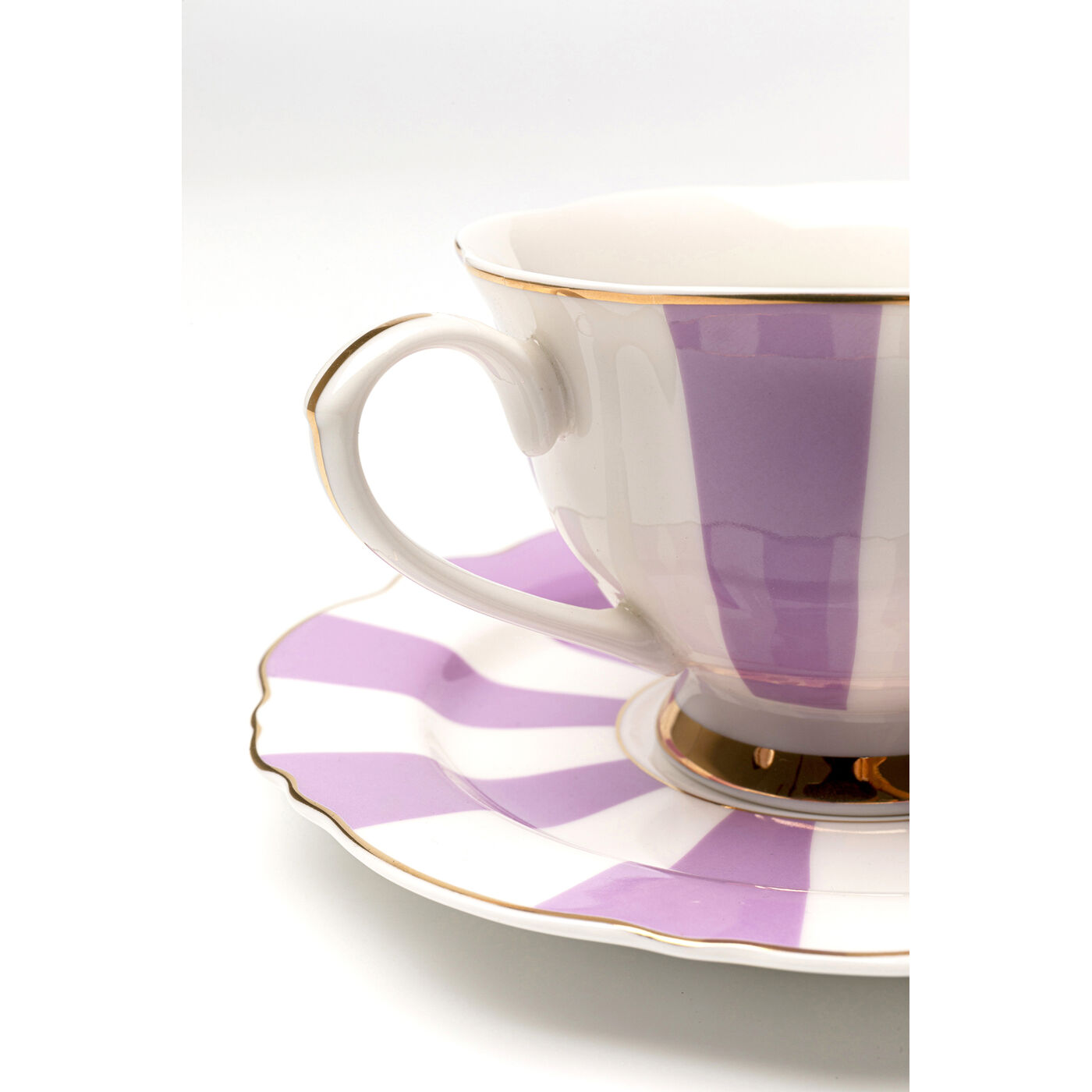 Чашка кофейная Harlequin Purple (2/part) от KARE Design