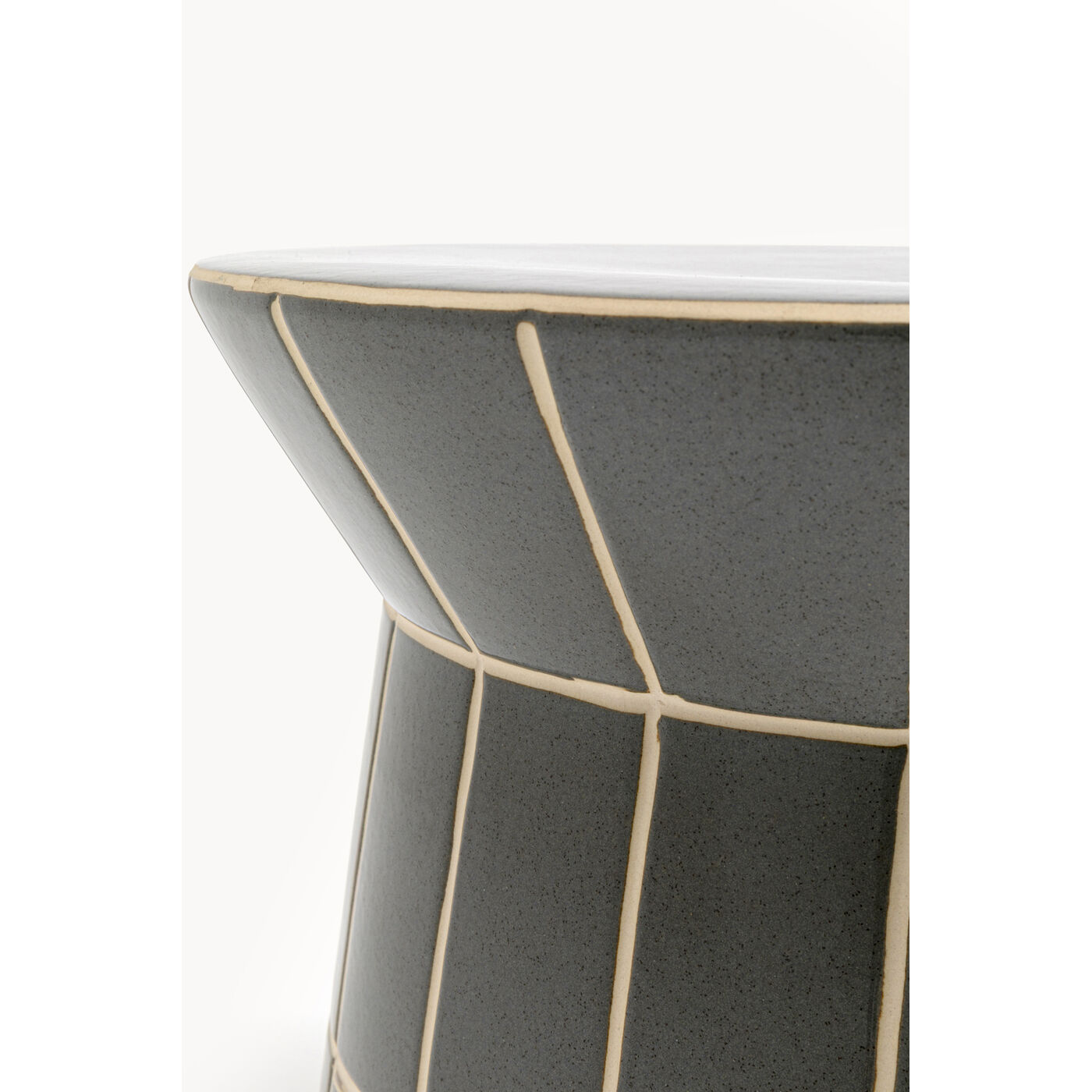 Стол приставной Bliss Tile Rim Blue Ø38cm от KARE Design