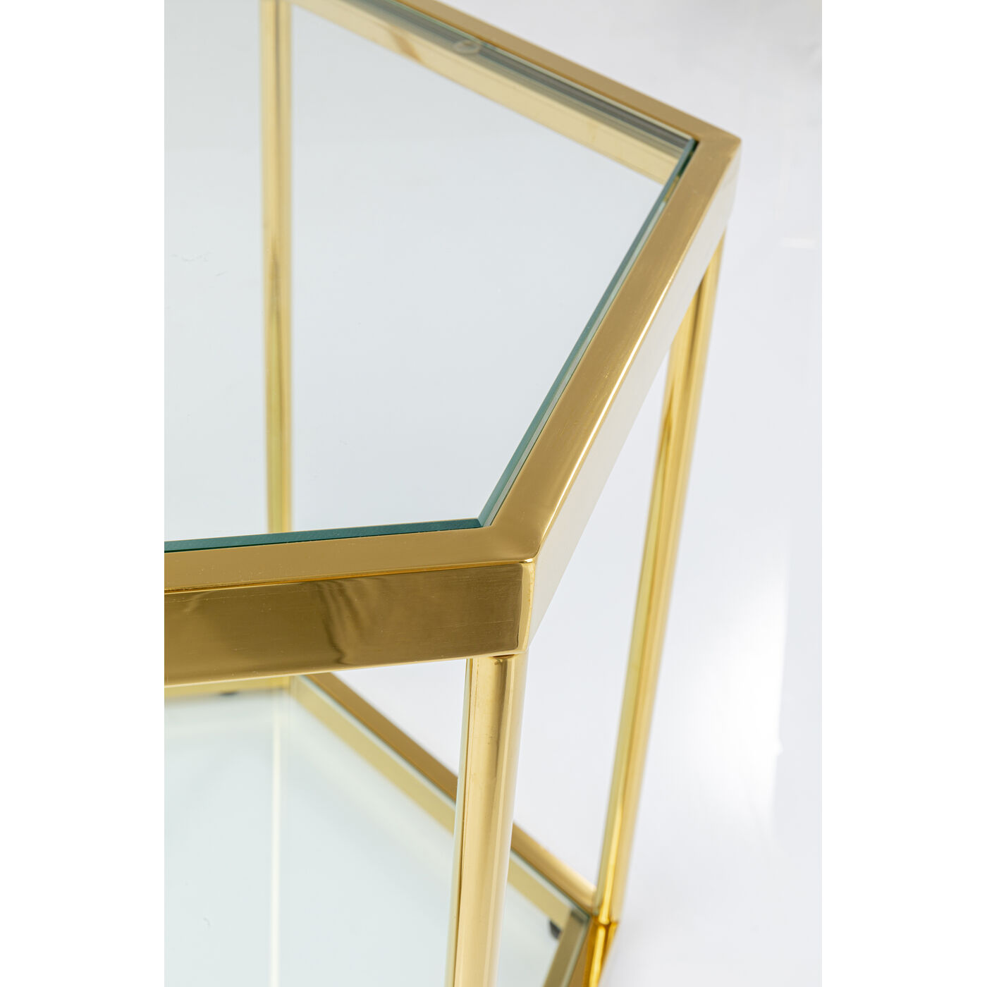 Стол кофейный Comb Gold 45 см от KARE Design