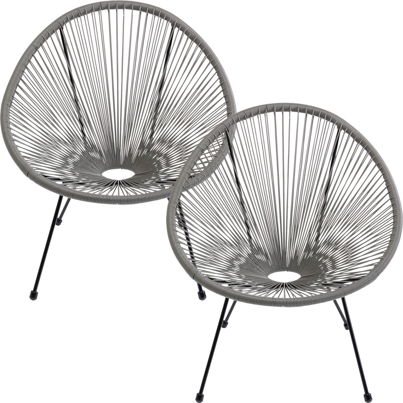 Кресло Acapulco Grey от KARE Design