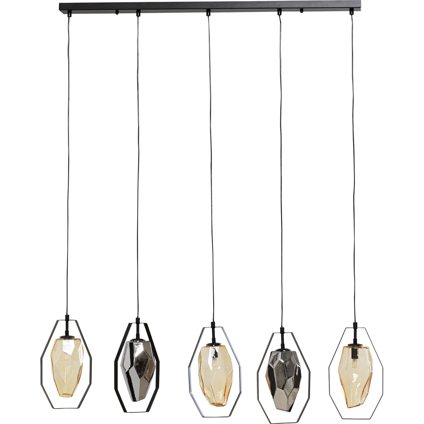 Светильник подвесной Diamond Fever Dining Black 110 см от KARE Design