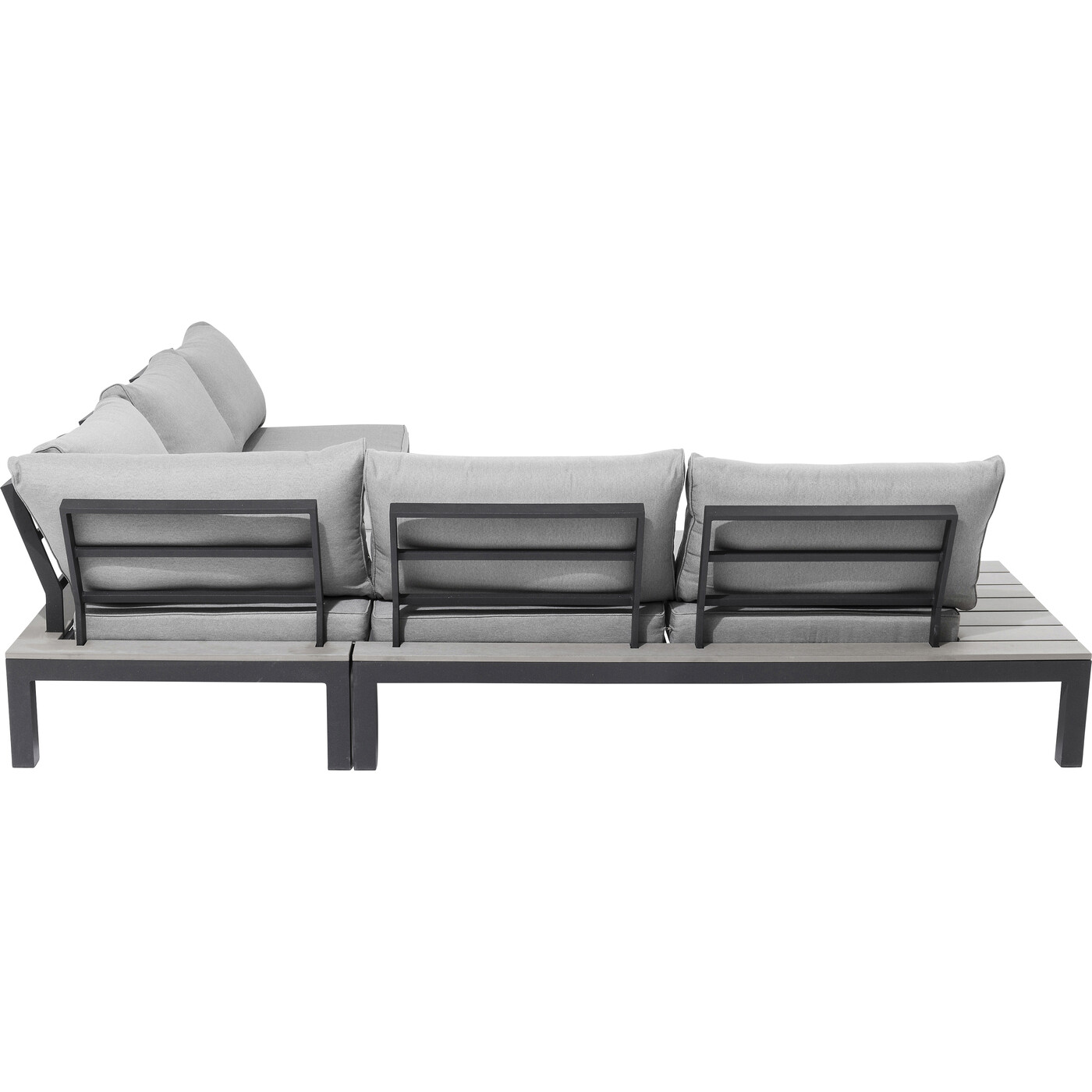 Диван уличный Holiday Black (4-предмета) от KARE Design