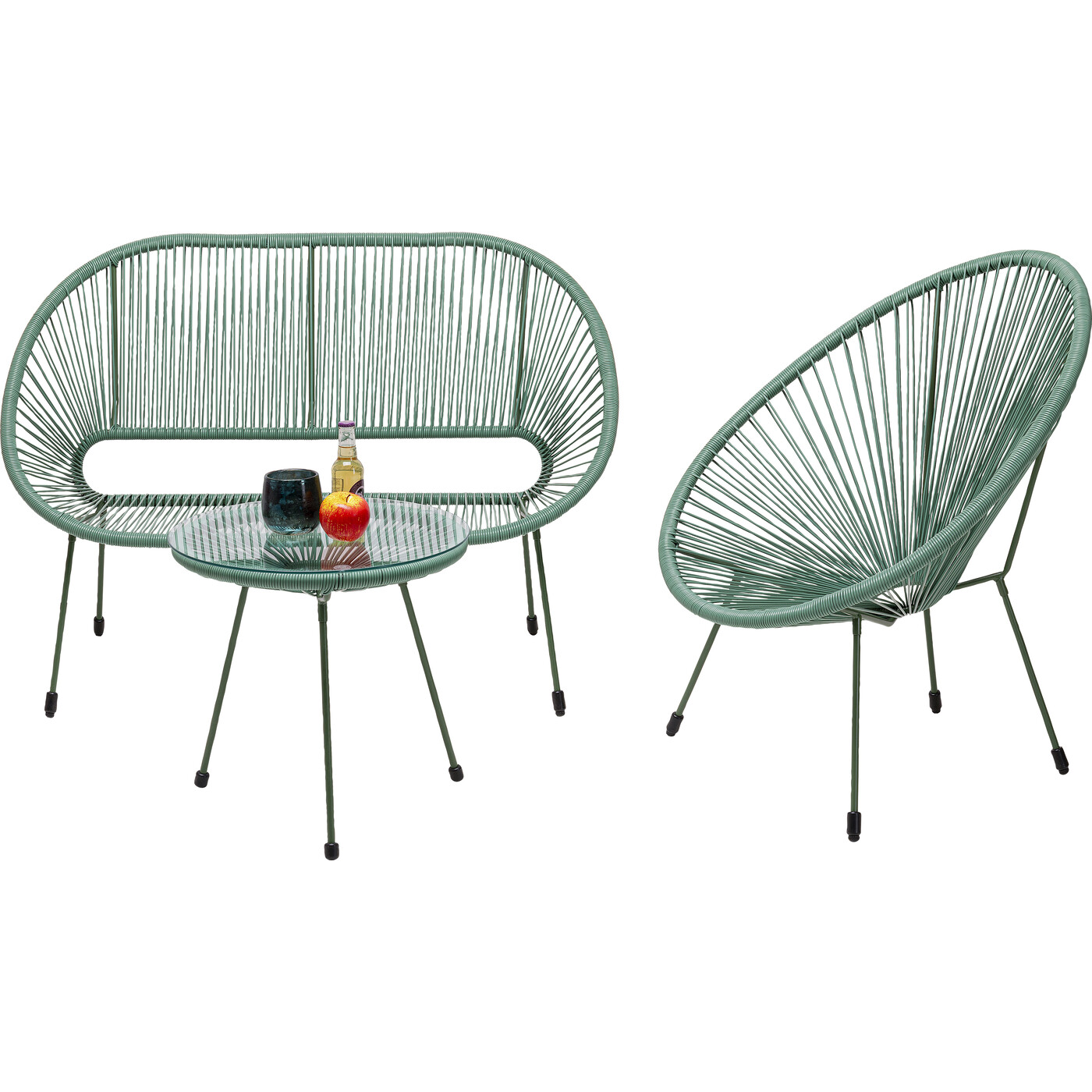Кресло Acapulco Mono Green от KARE Design