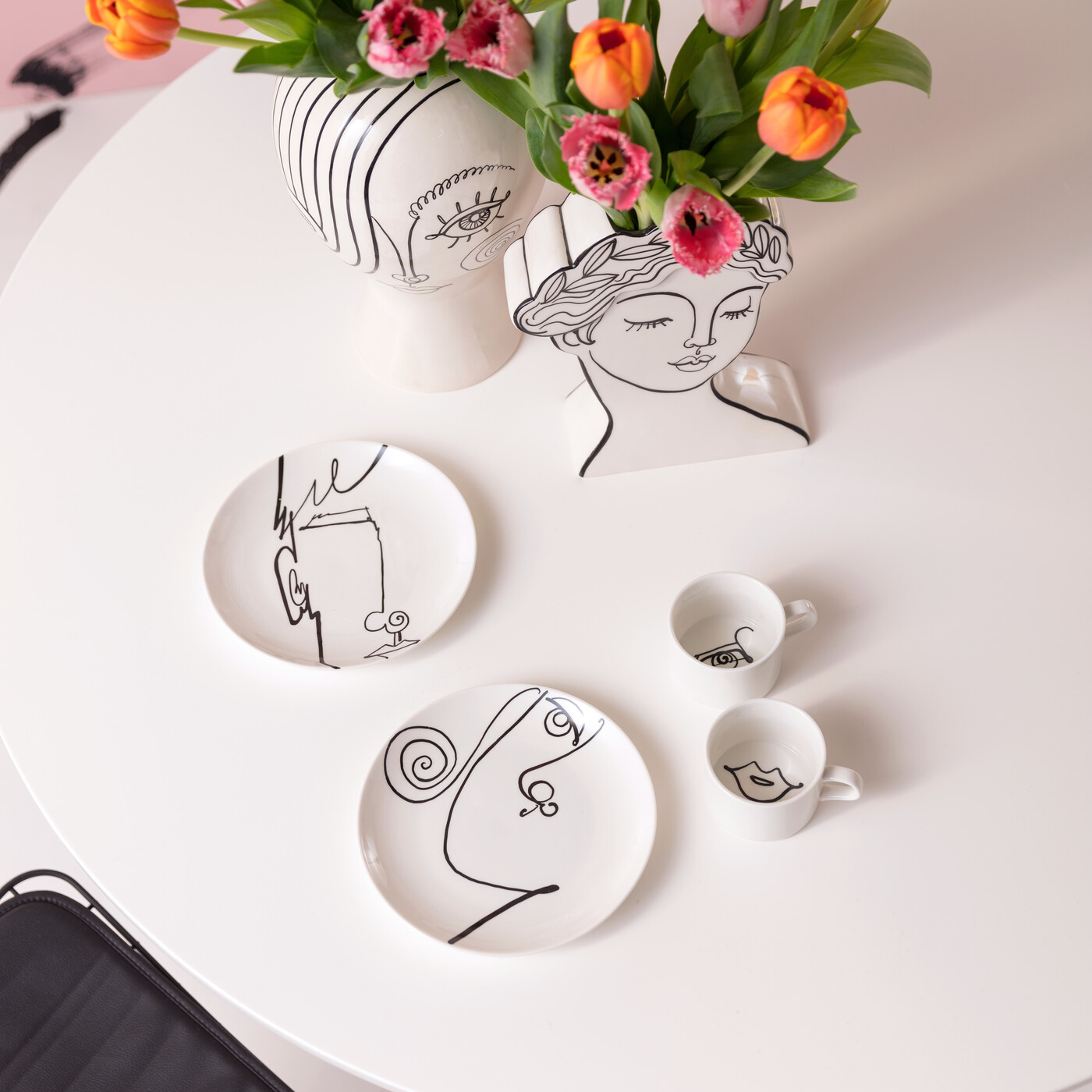 Кофейная чашка Viso Donna «Женское лицо» (2 шт) от KARE Design