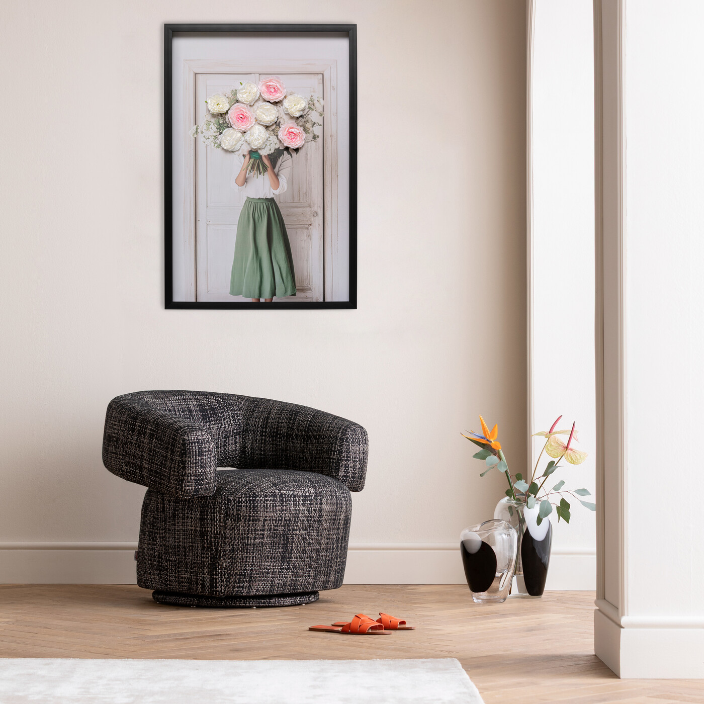 Картина на холсте Flower Bouquet «Букет цветов» 64x94 см от KARE Design